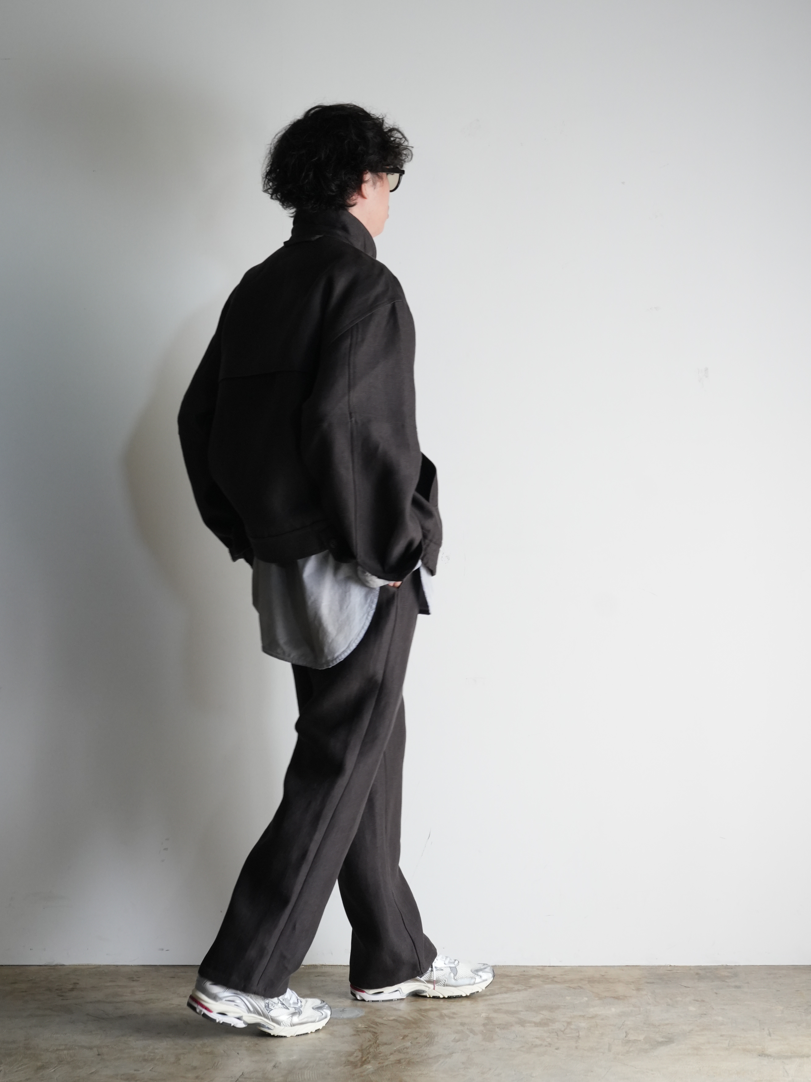 washi hemp blouson