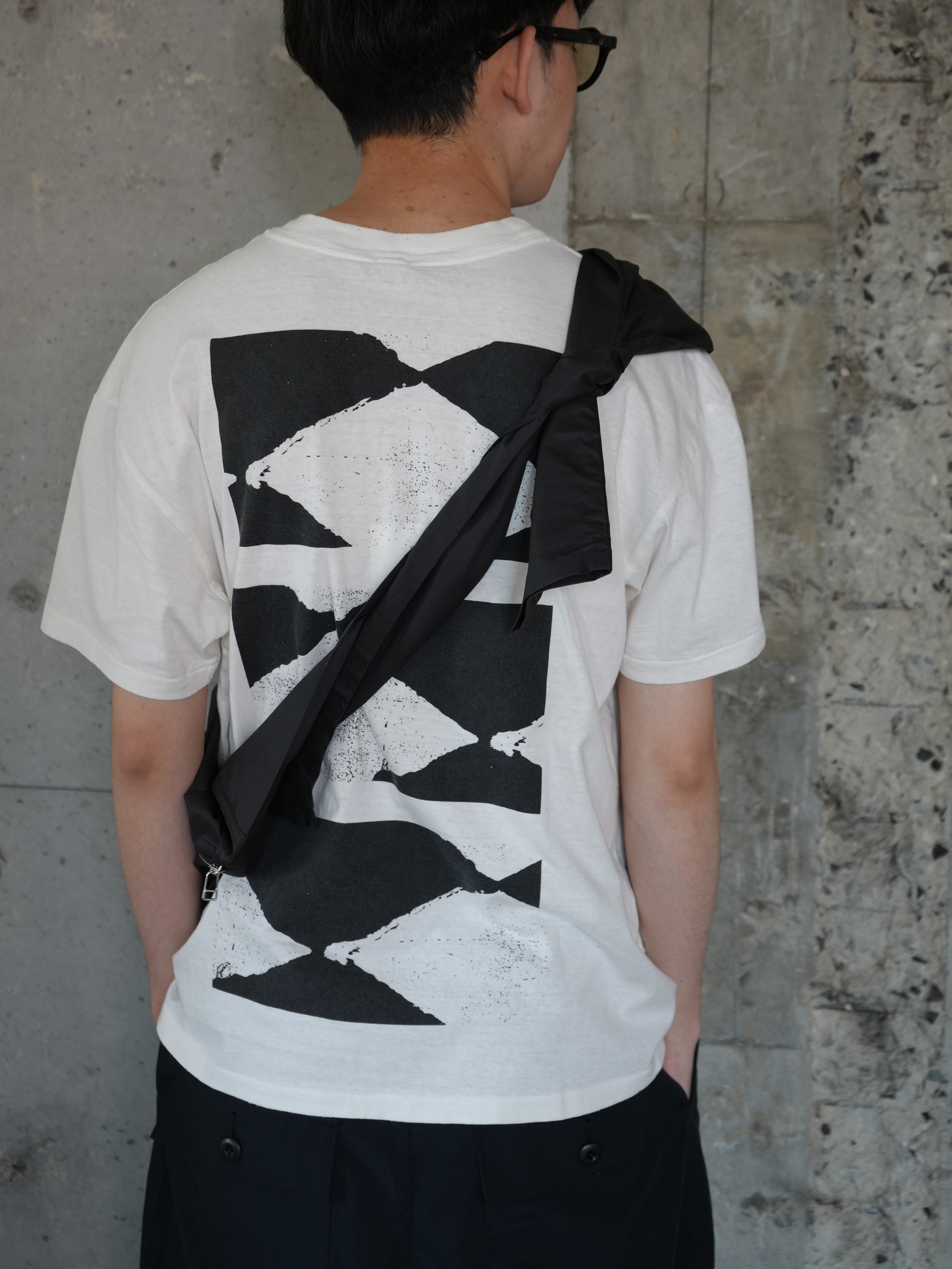 Holding Cotton Twill Shoulder Bag