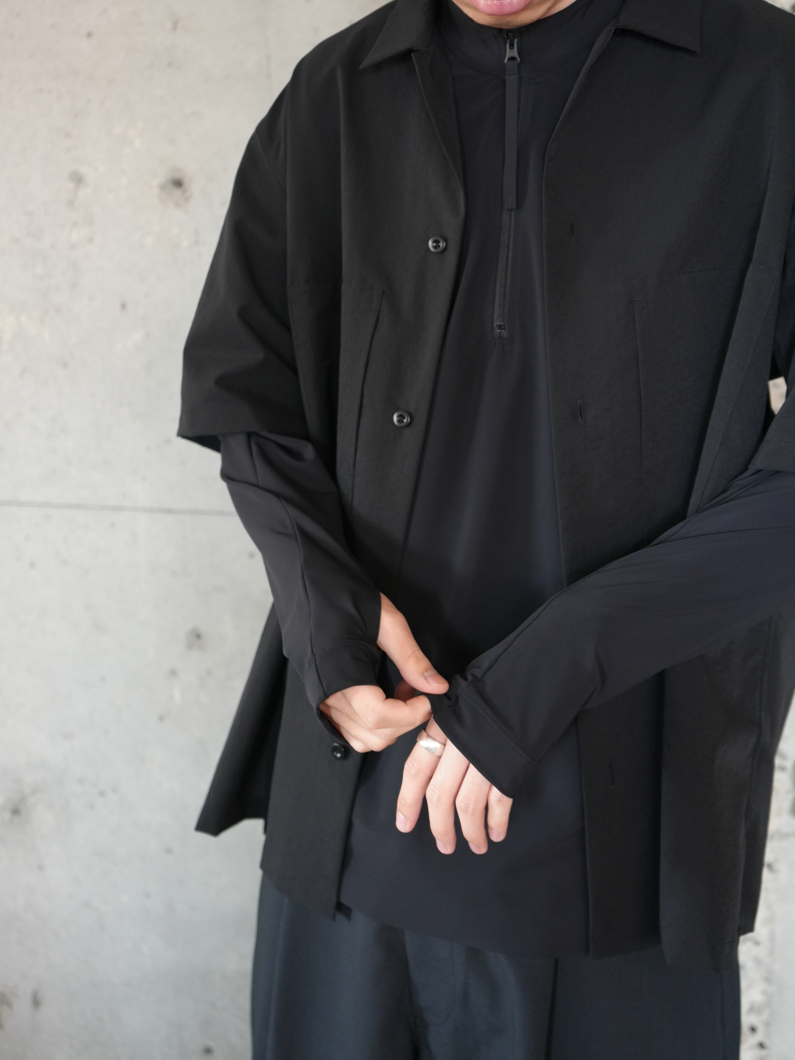 Product Twelve × Speedo Half Zip Shirt