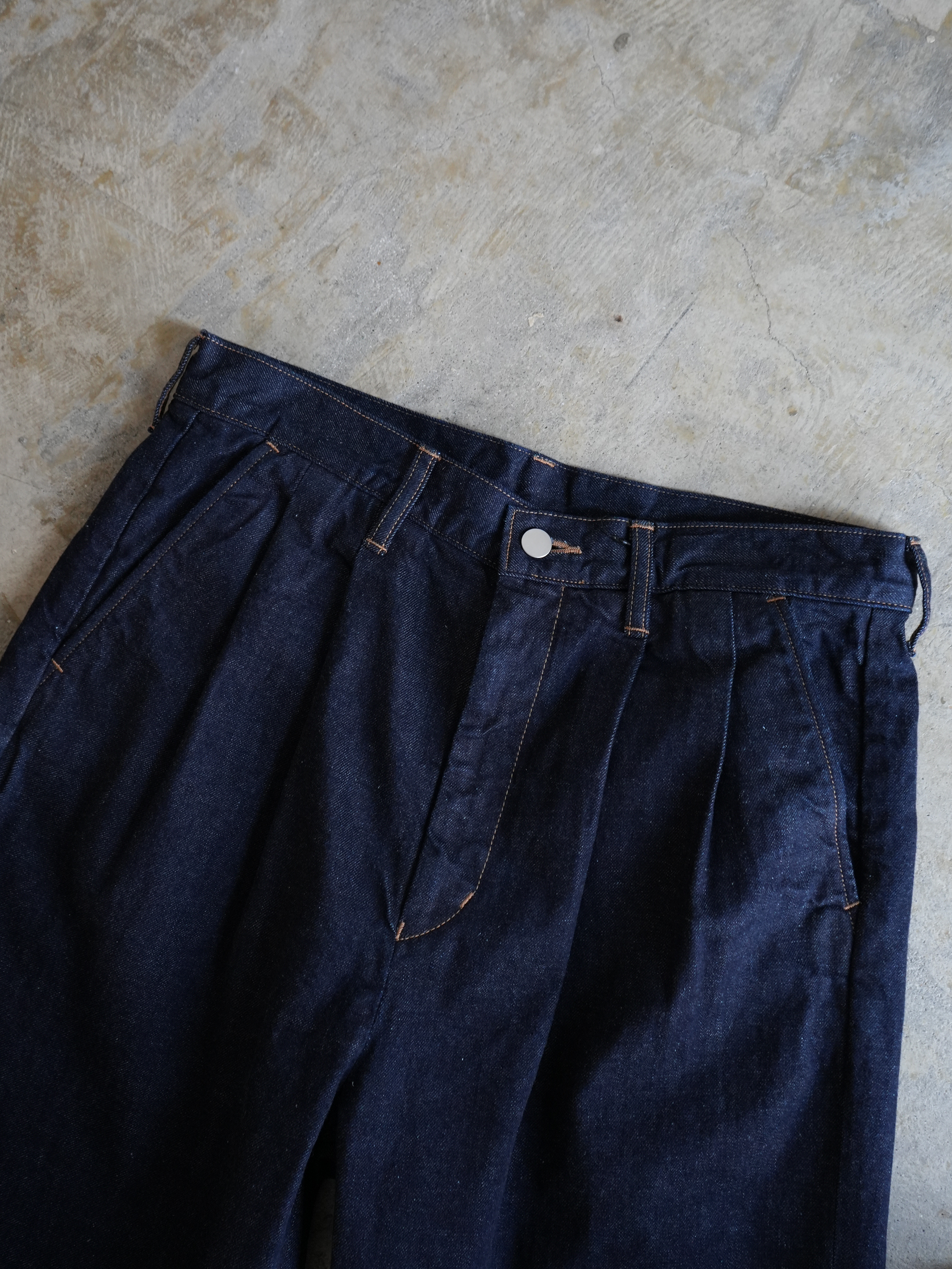 DENIM SLACKS