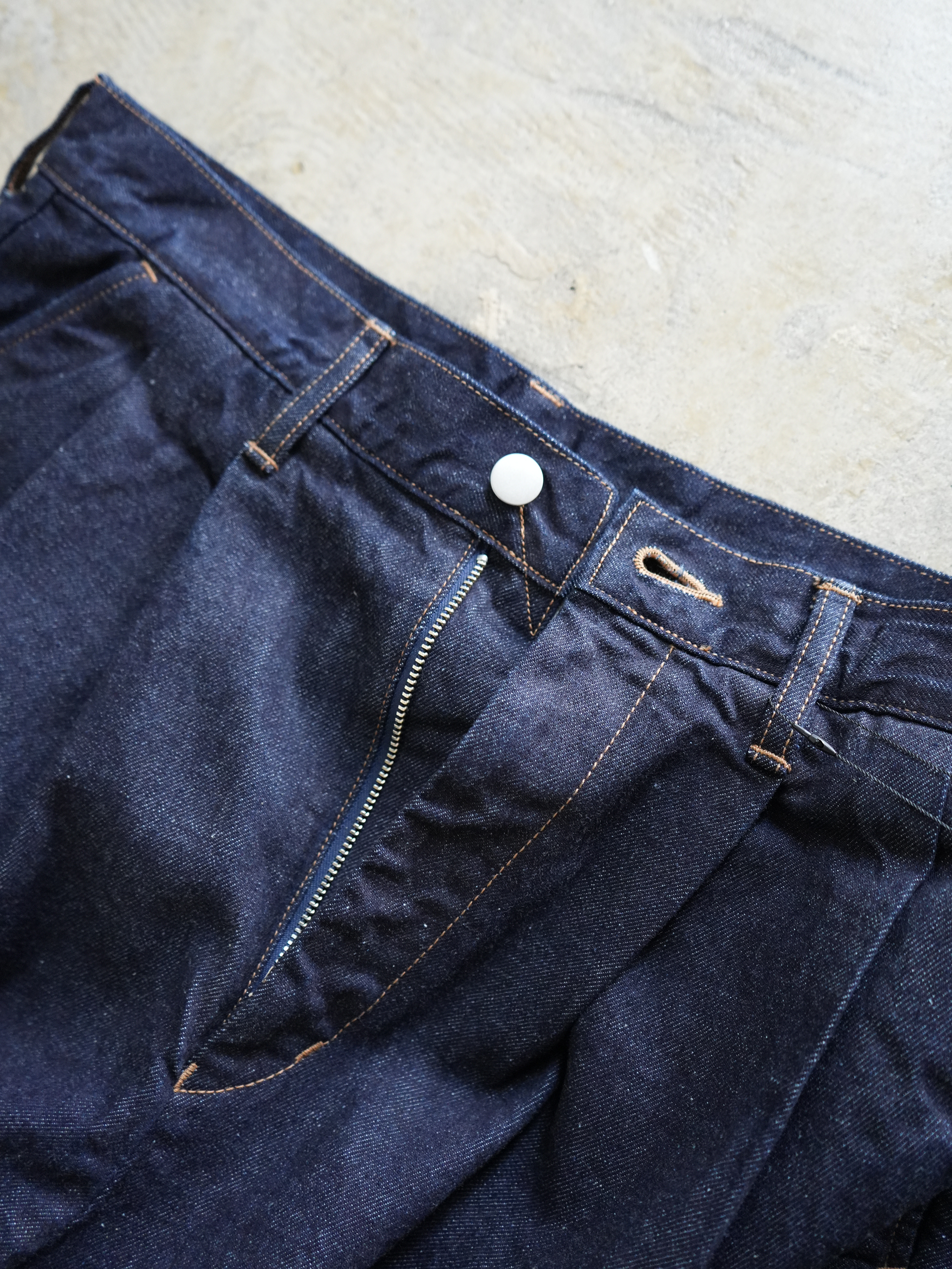 DENIM SLACKS