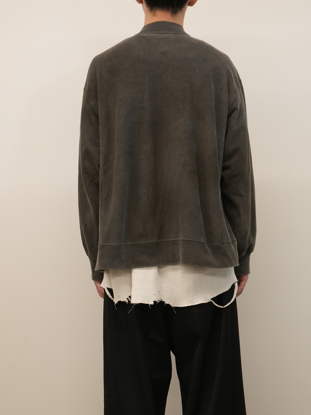 【ANCELLM/exclusive】SWEAT SNAP JACKET EX