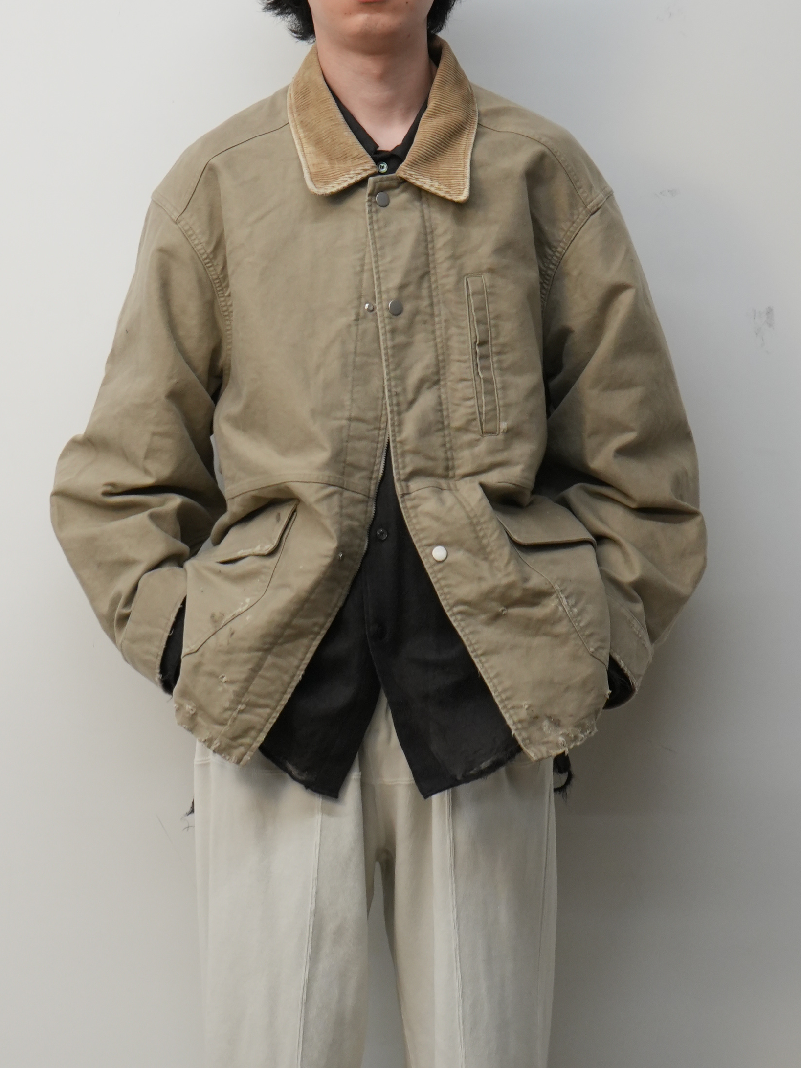 MOLESKIN WORK JACKET(BEIGE)