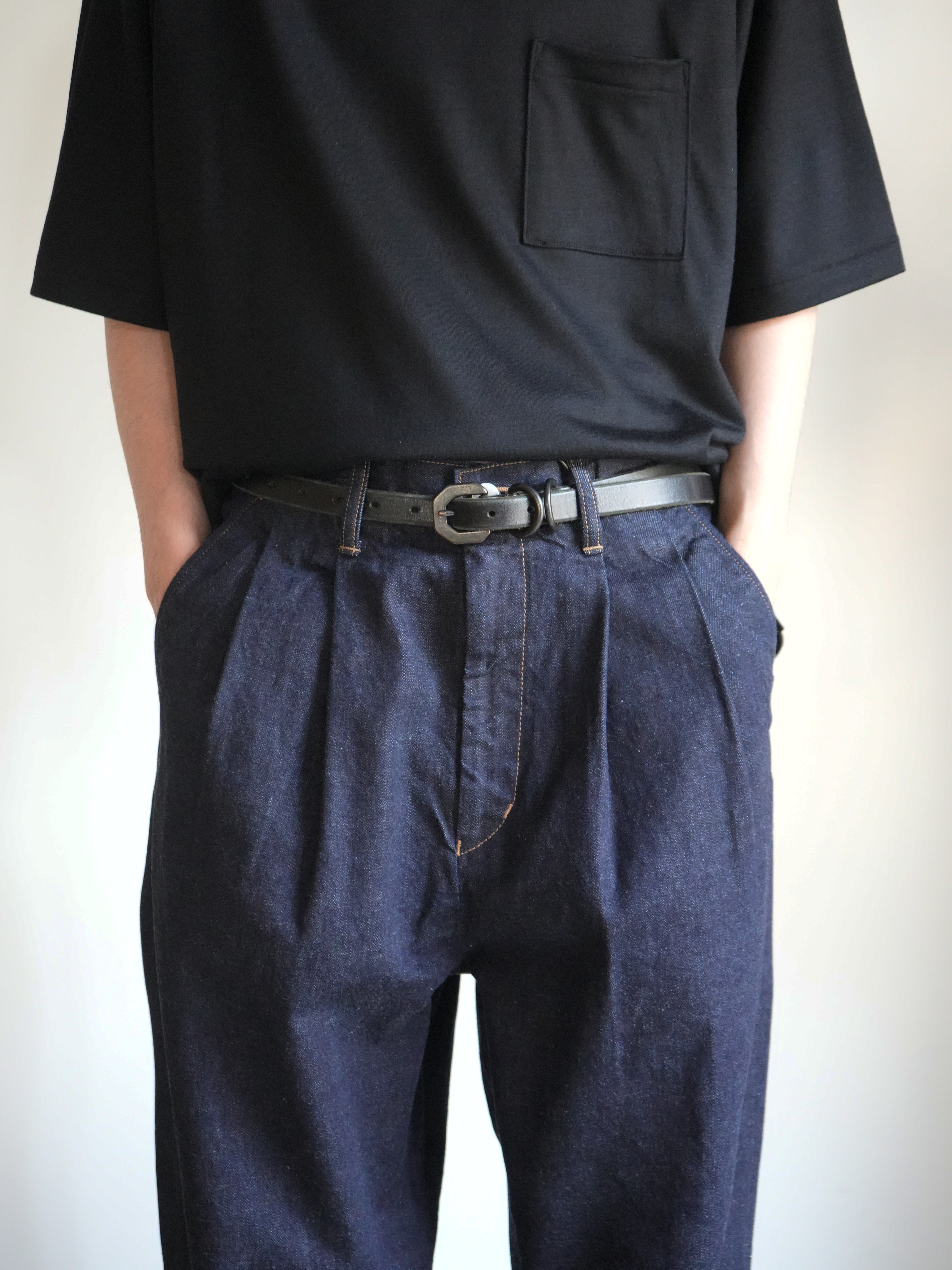 DENIM SLACKS