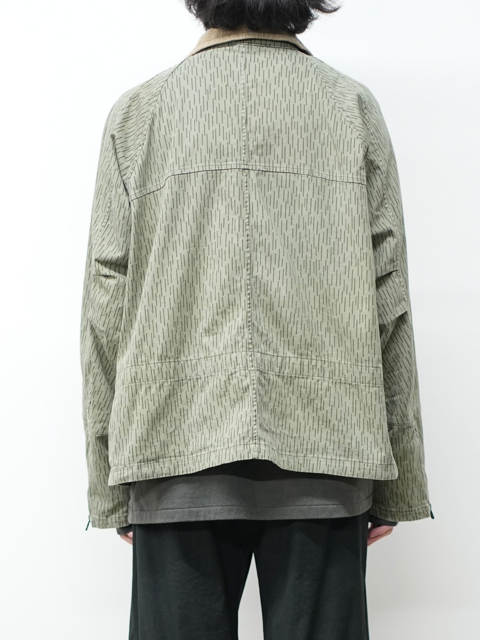 CAMO ZIPUP JACKET(RAIN DROP CAMO)