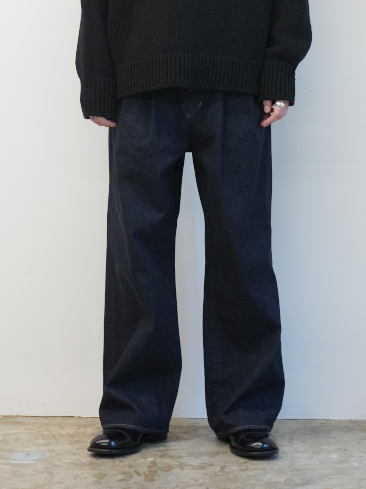 DENIM SLACKS