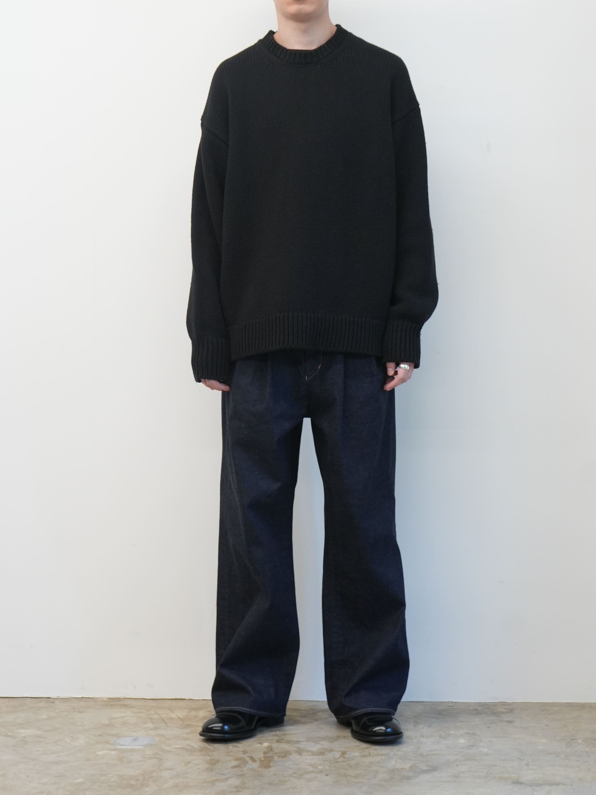 DENIM SLACKS
