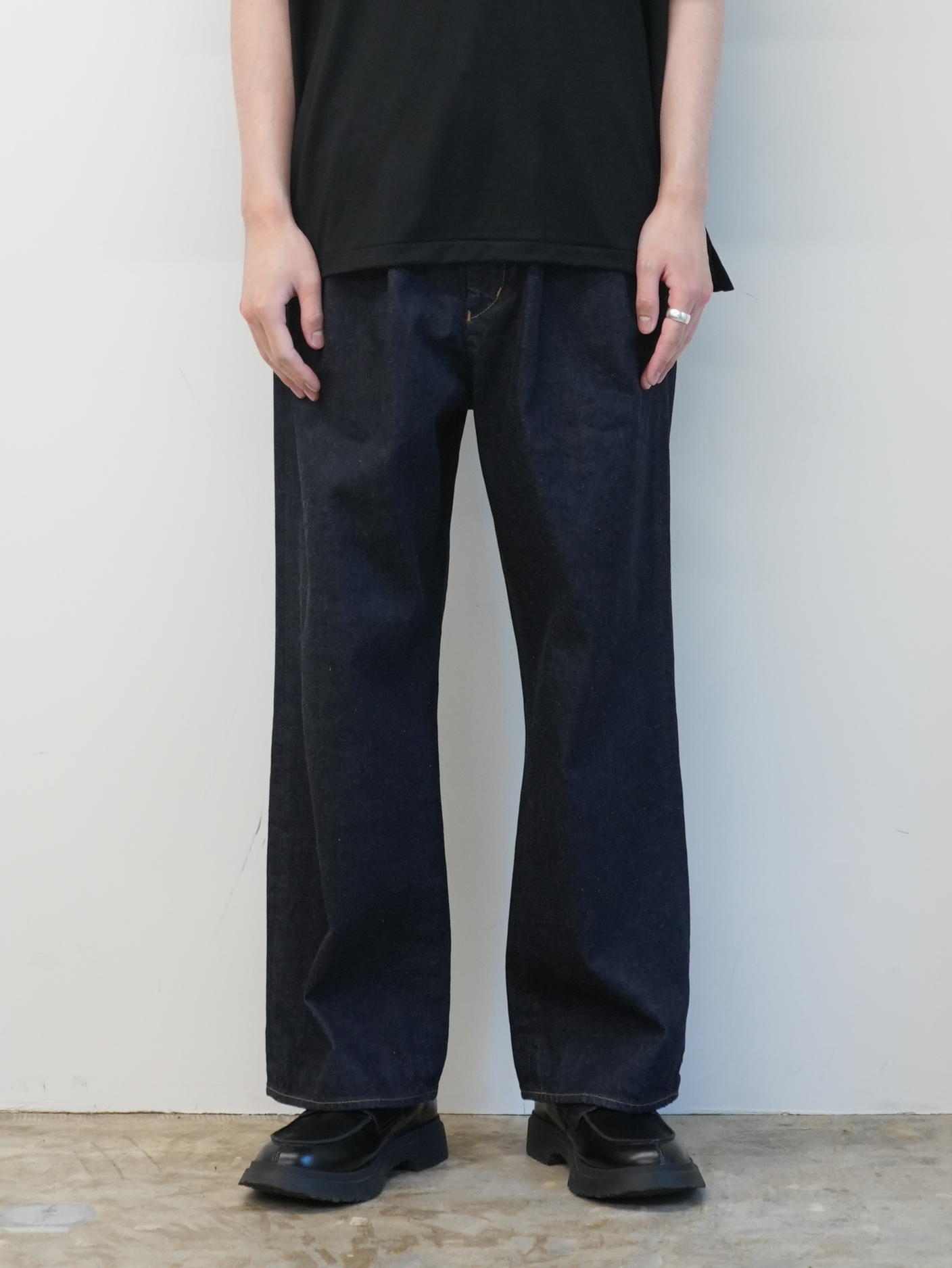 DENIM SLACKS
