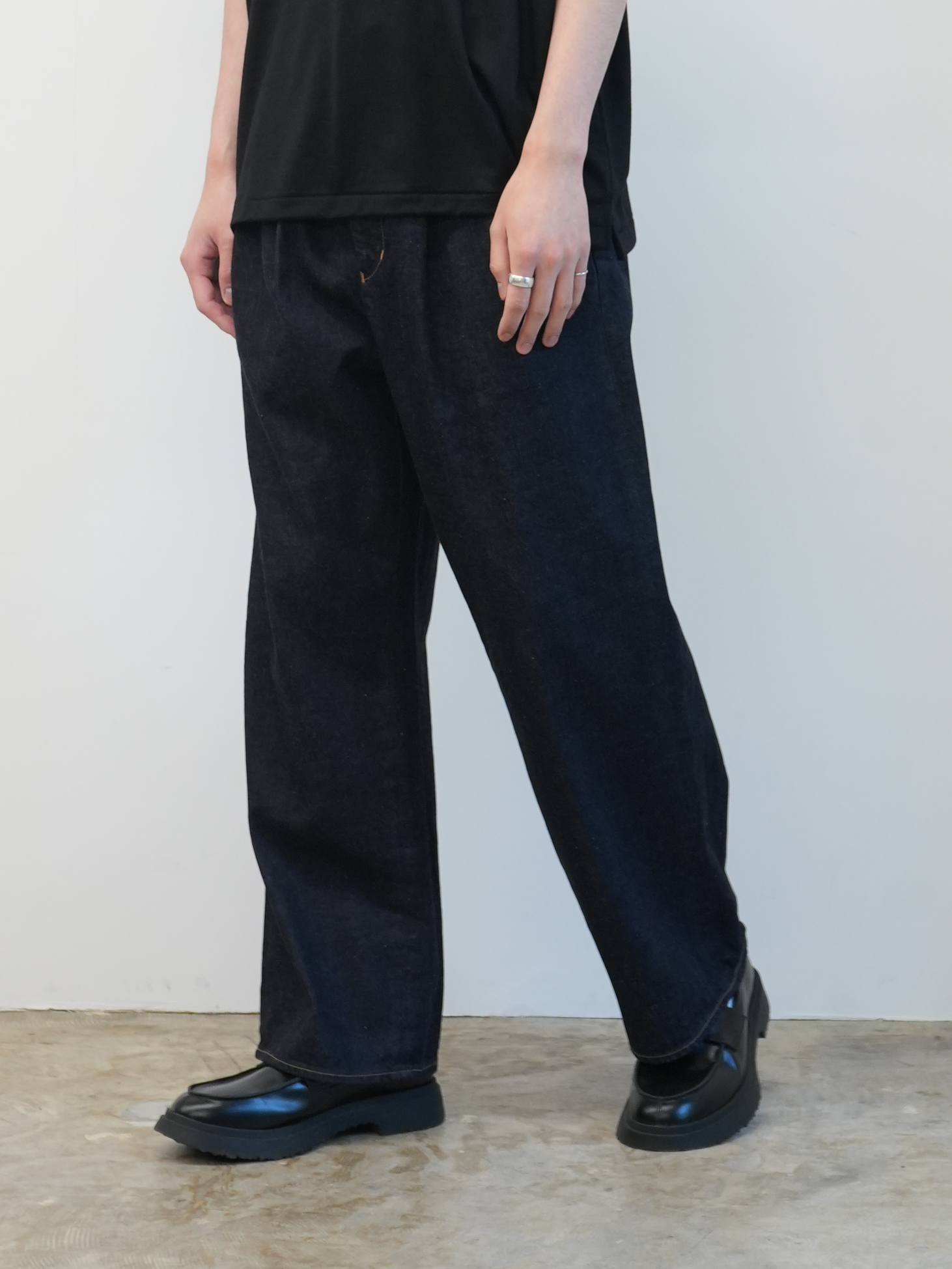 DENIM SLACKS