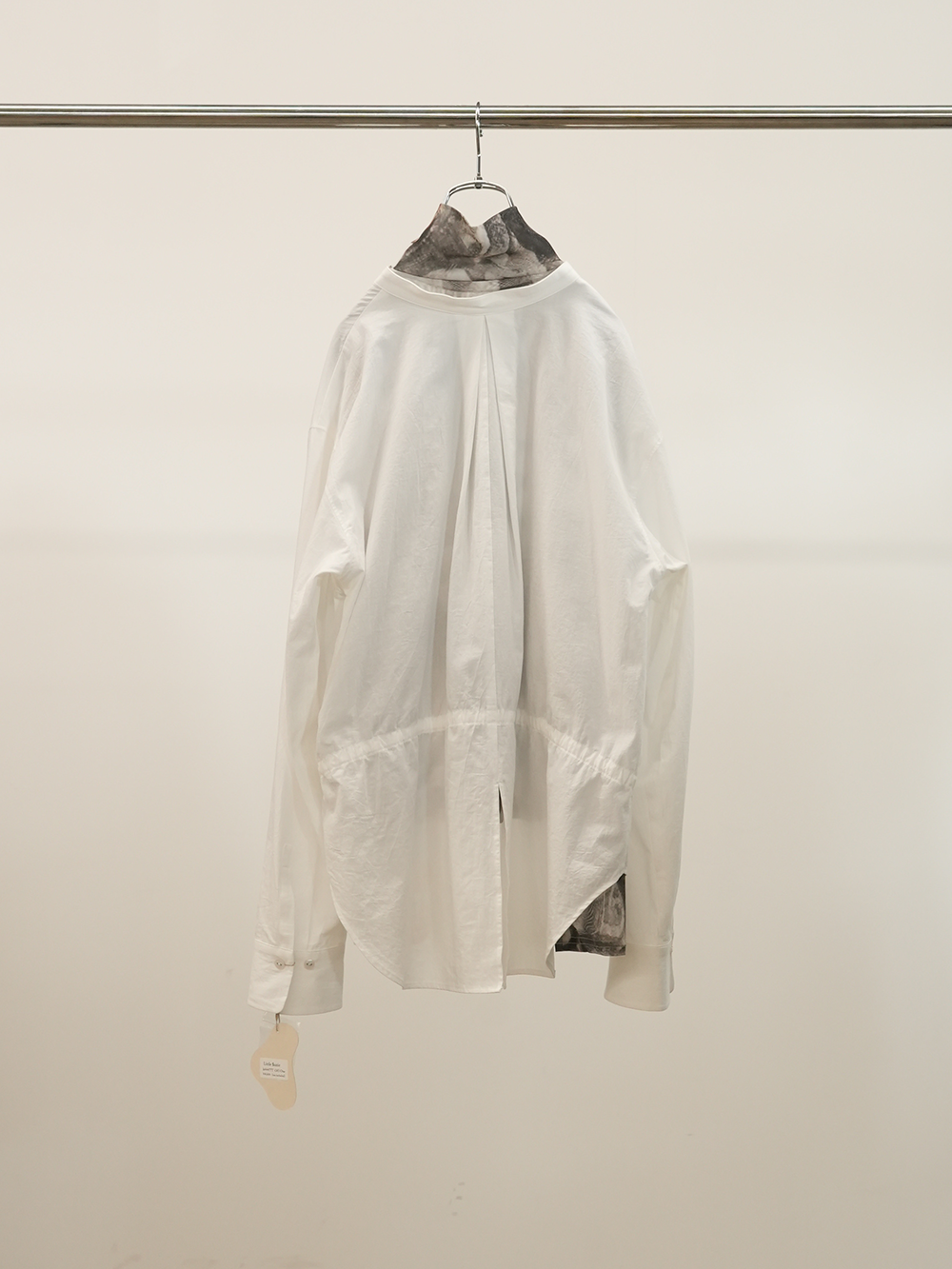 Organic Cotton Drawstring Shirt(Off)