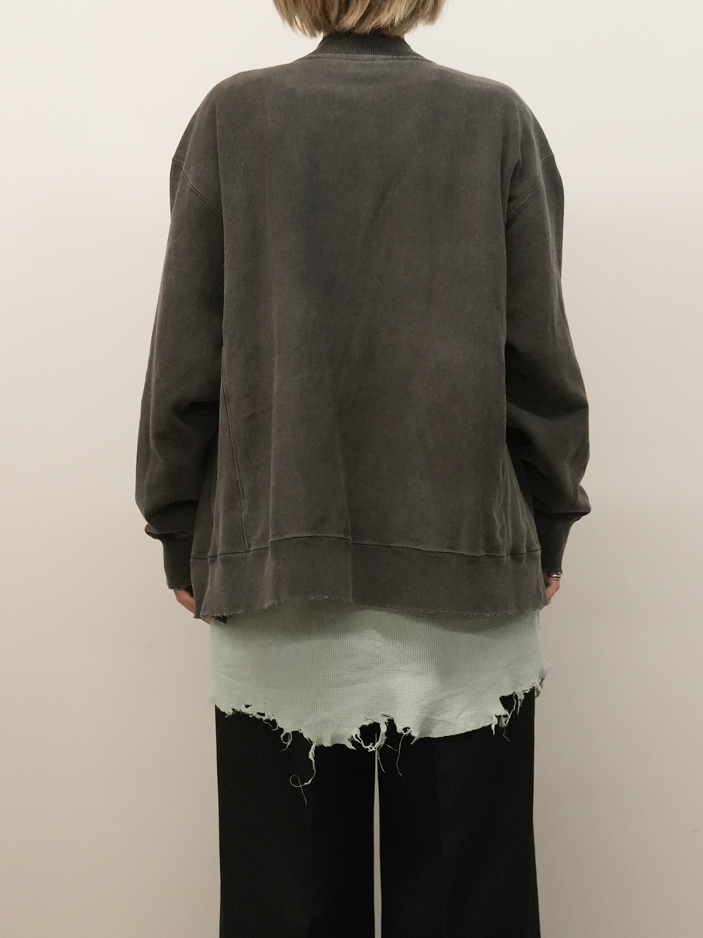 【ANCELLM/exclusive】SWEAT SNAP JACKET EX