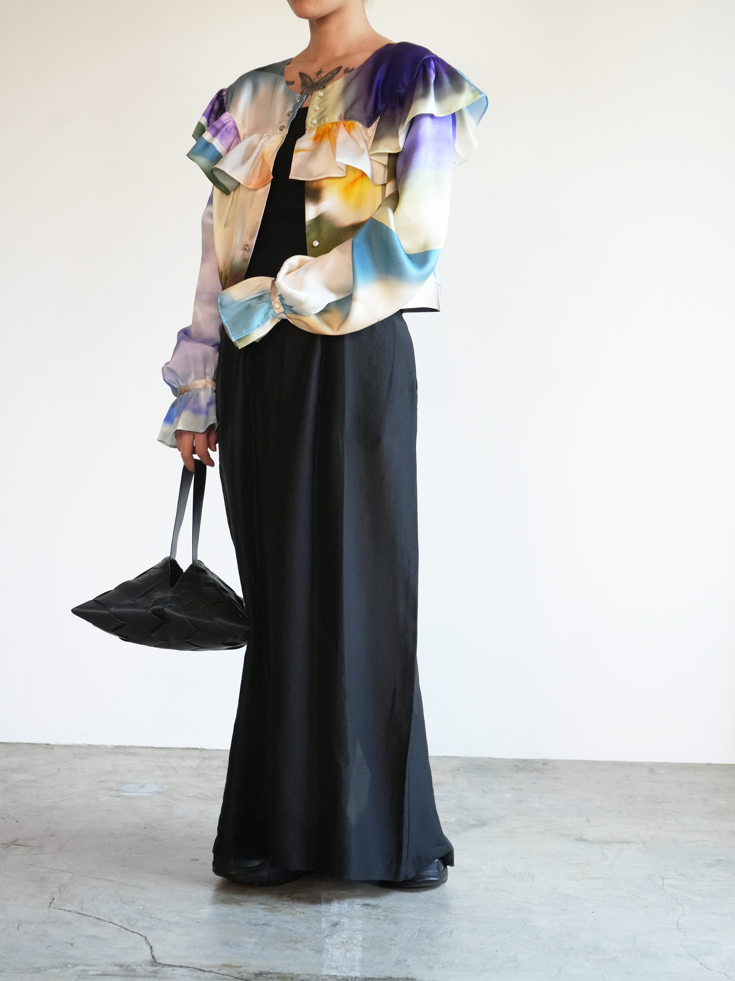 SILKY KNIT MAXI DRESS