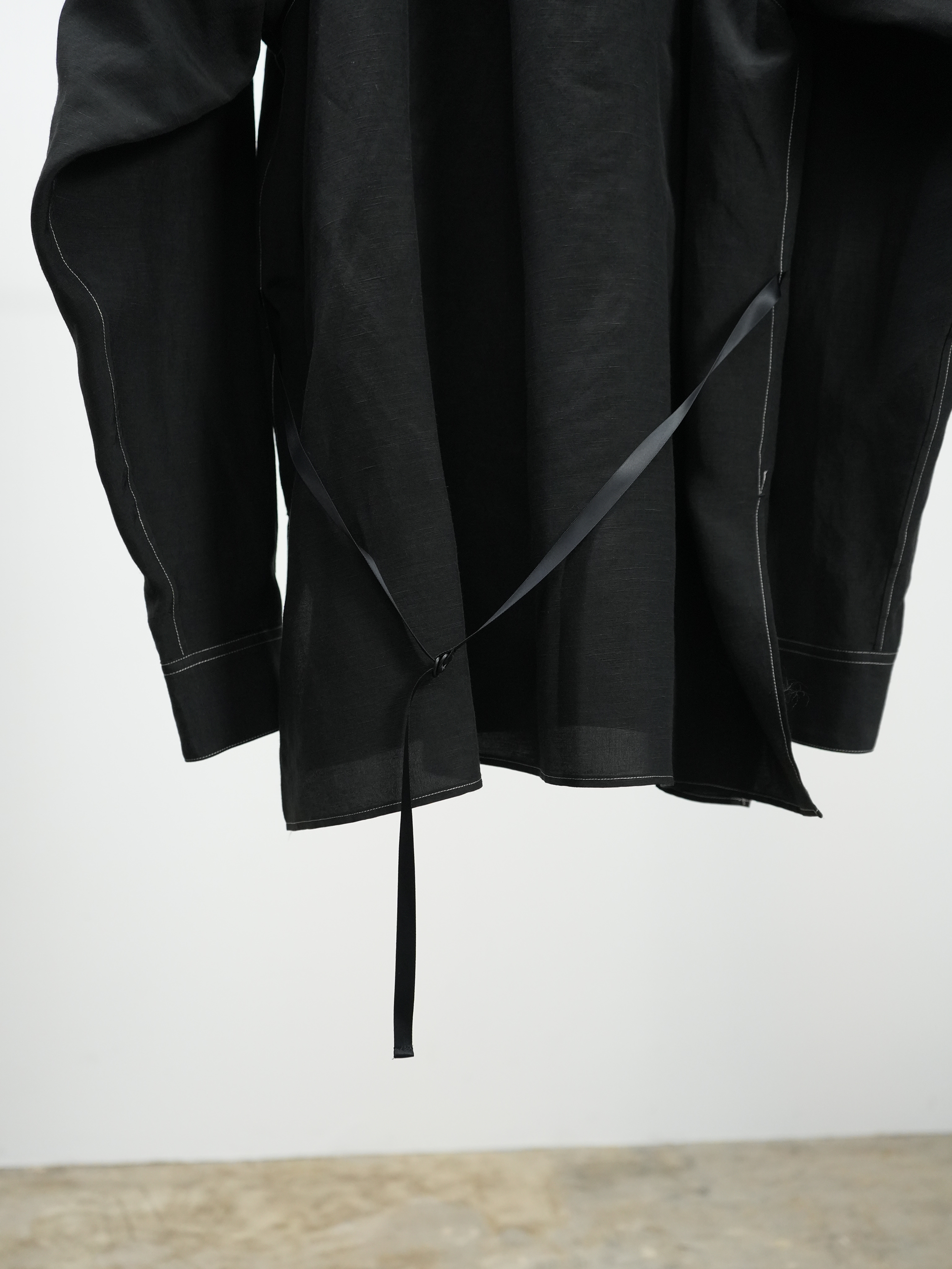 VISCOSE LINEN WASHER EMBROIDERY SHIRTS