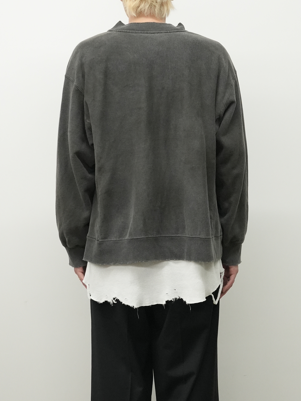 【ANCELLM/exclusive】SWEAT SNAP JACKET EX