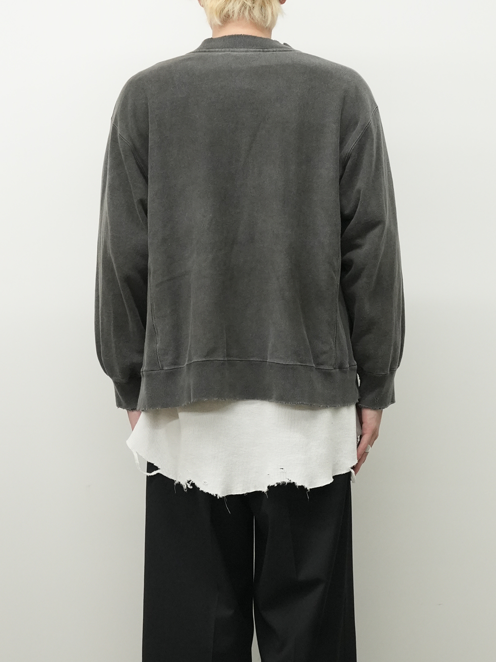 【ANCELLM/exclusive】SWEAT SNAP JACKET EX