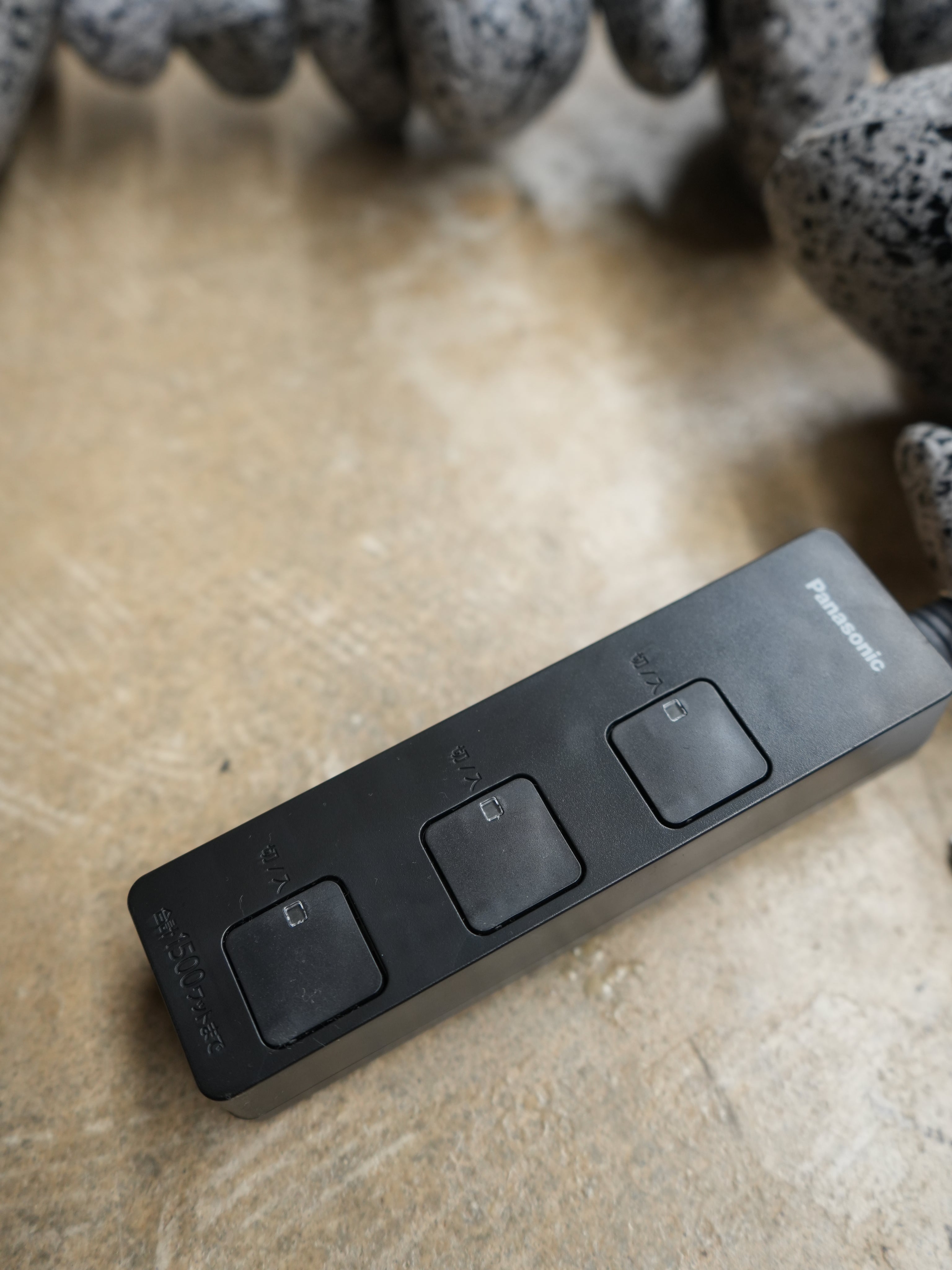 Cable Jewelry Multiplug 1.4m Artifical Stones (Black/Grey)