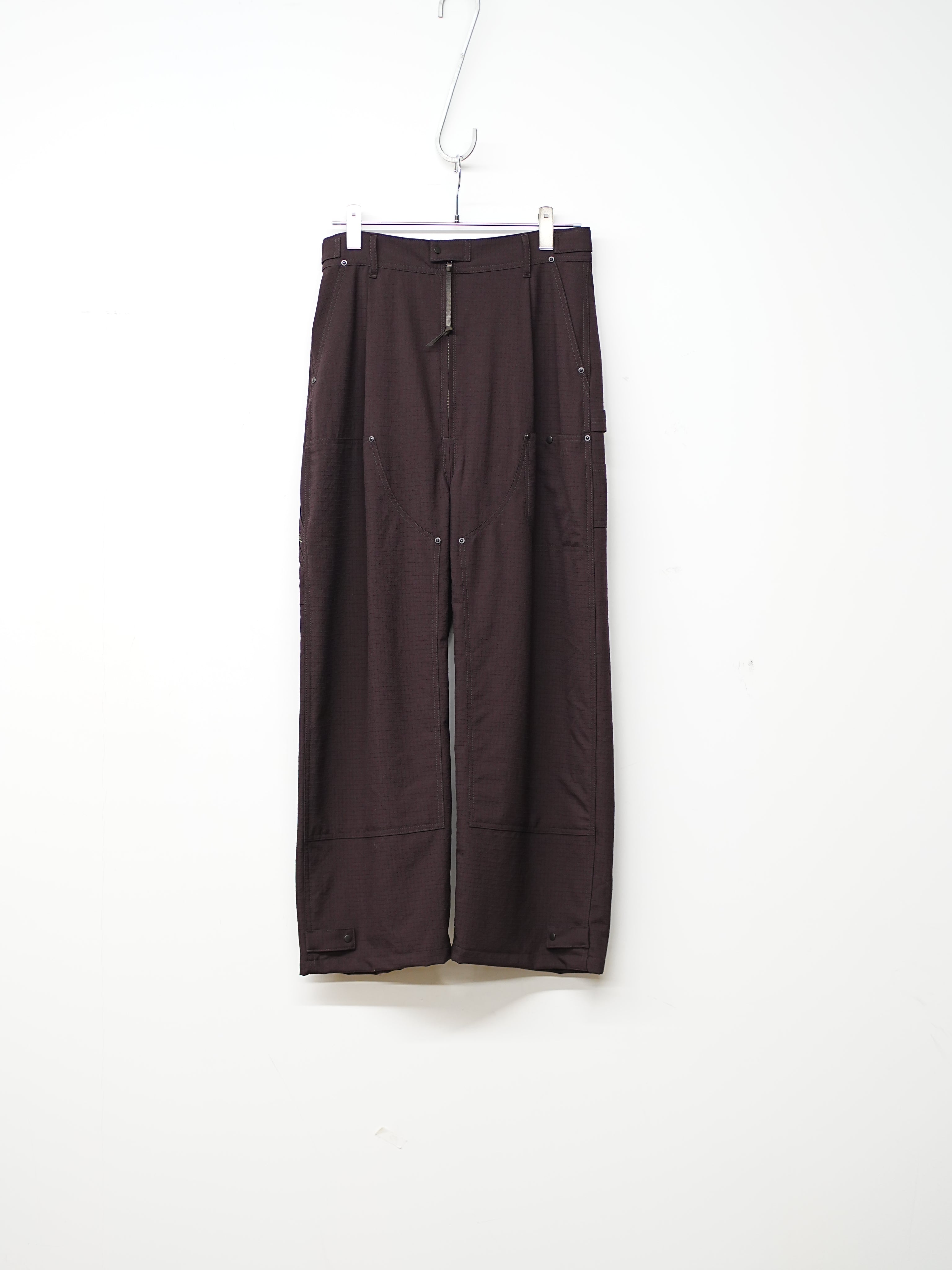 High Count Wool Ripstop Pants
