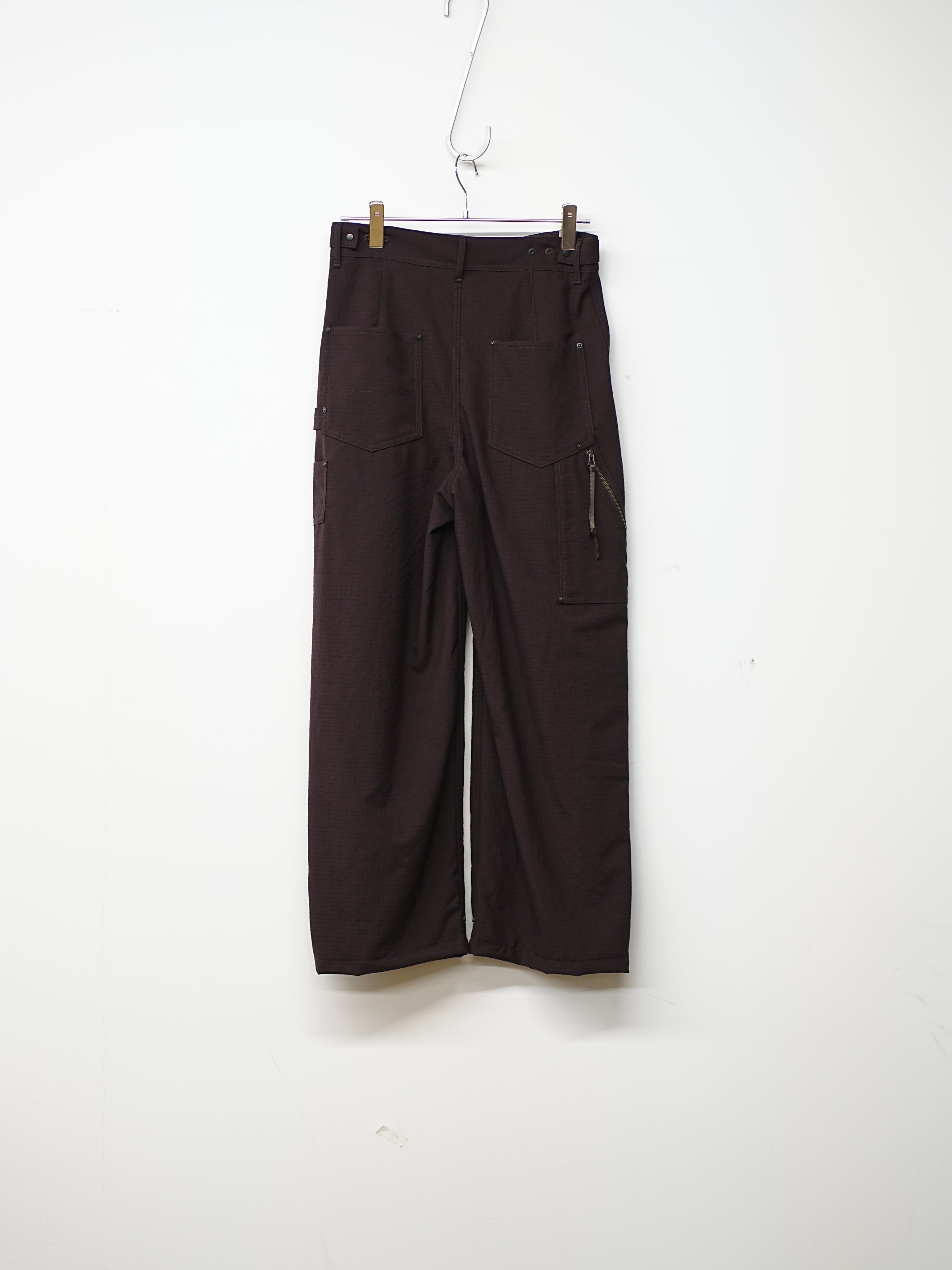 High Count Wool Ripstop Pants
