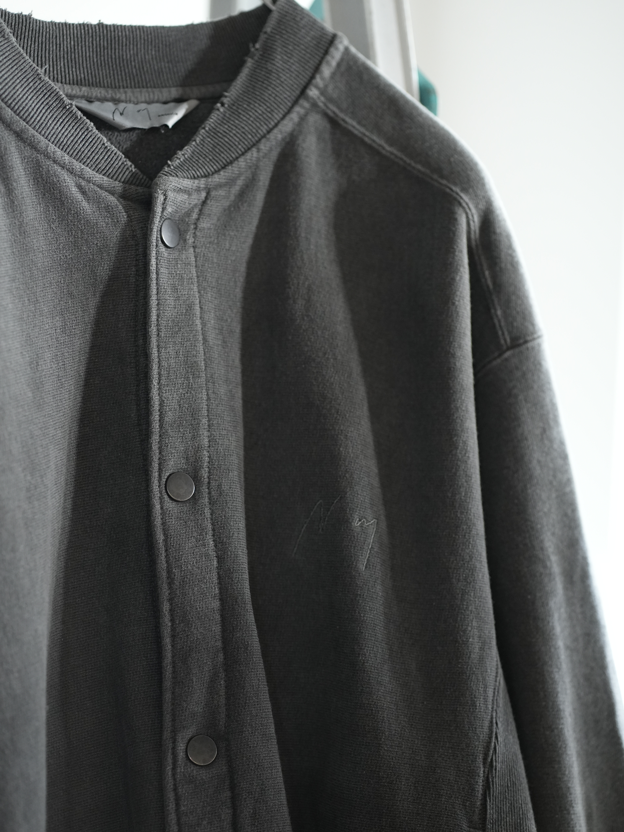 【ANCELLM/exclusive】SWEAT SNAP JACKET EX