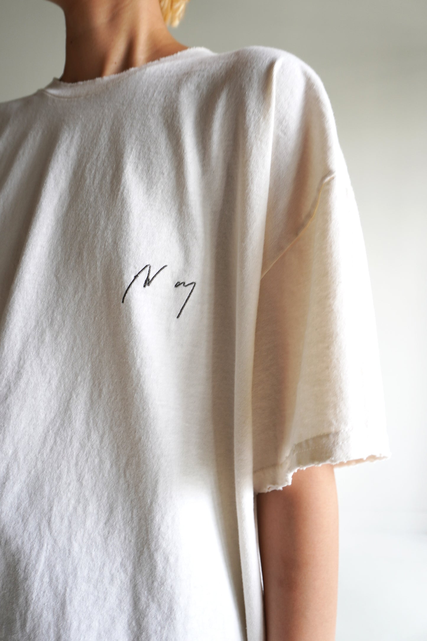 SOUVENIR T-SHIRT "後楽" (IVORY)