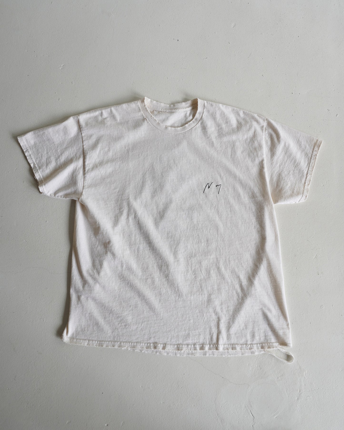 SOUVENIR T-SHIRT "後楽" (IVORY)