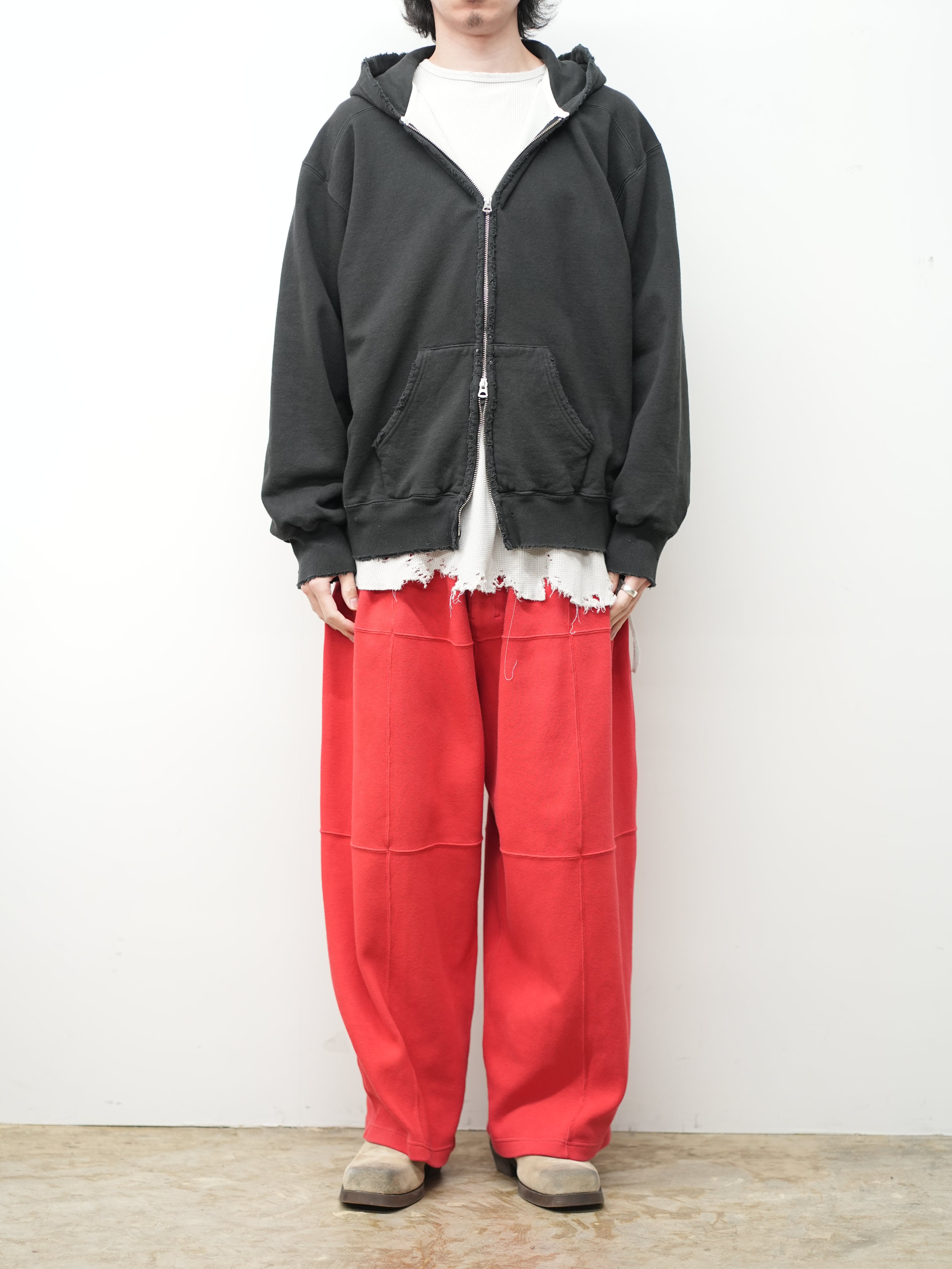 ZIP HOODIE(BLACK)