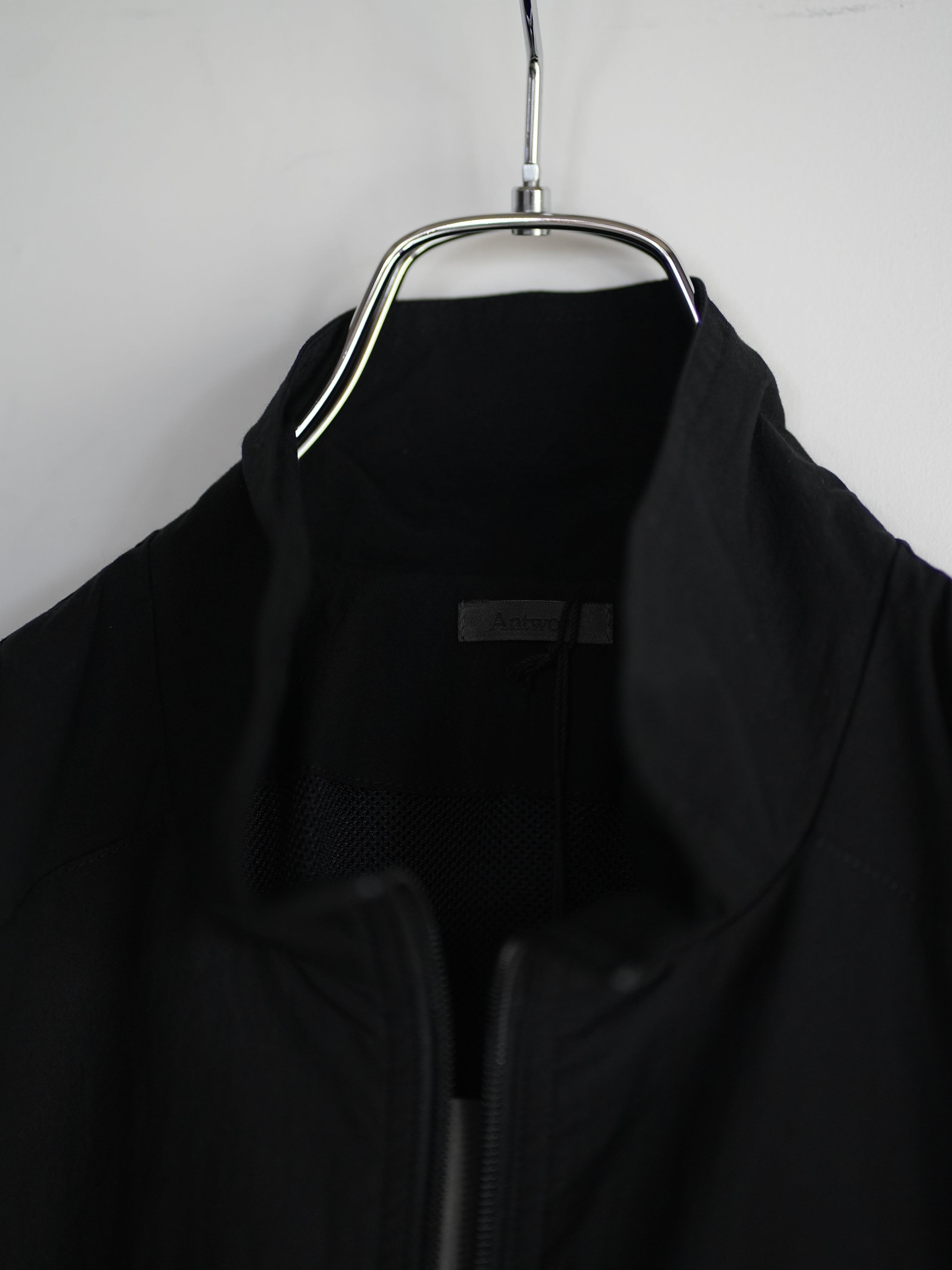 COTTON TYPEWRITER TRACK JACKET(BLACK)