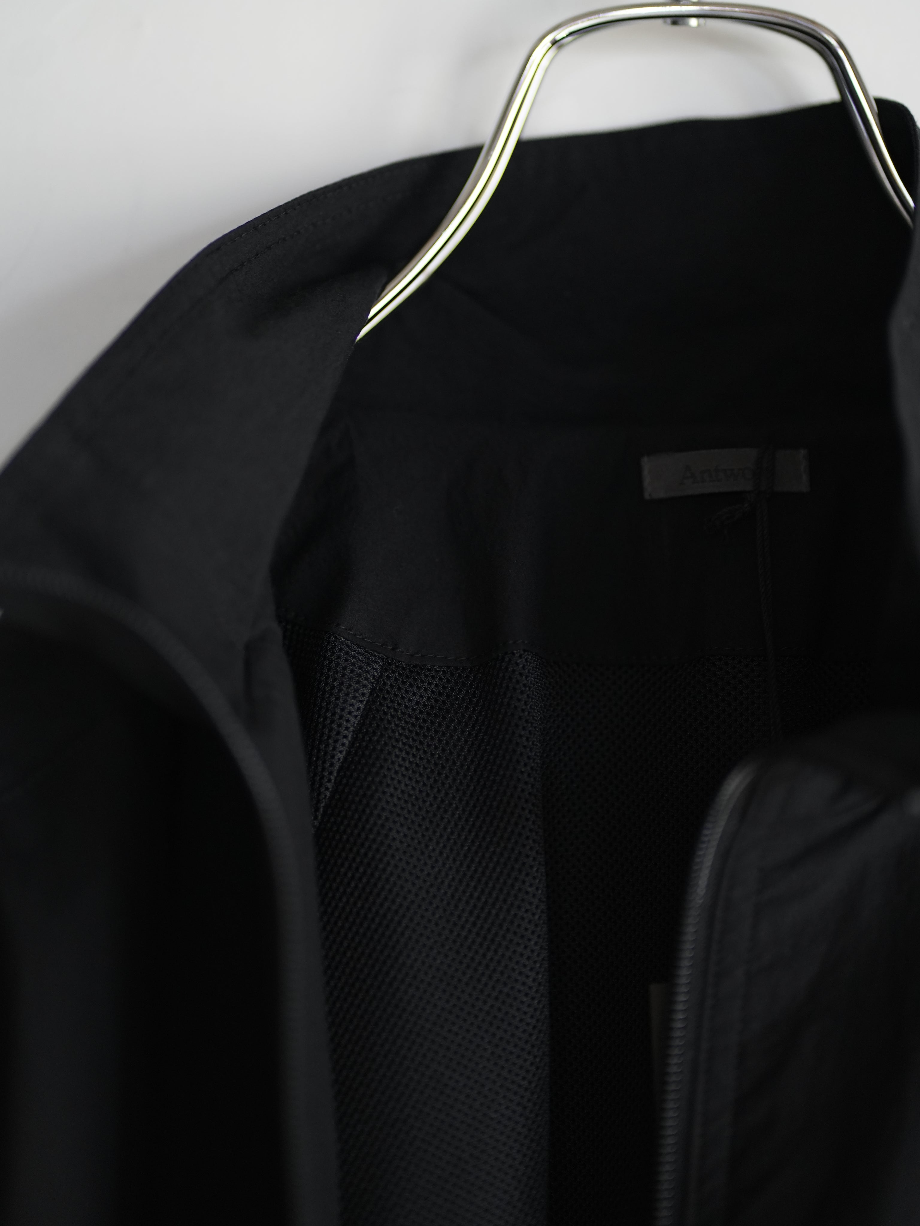 COTTON TYPEWRITER TRACK JACKET(BLACK)