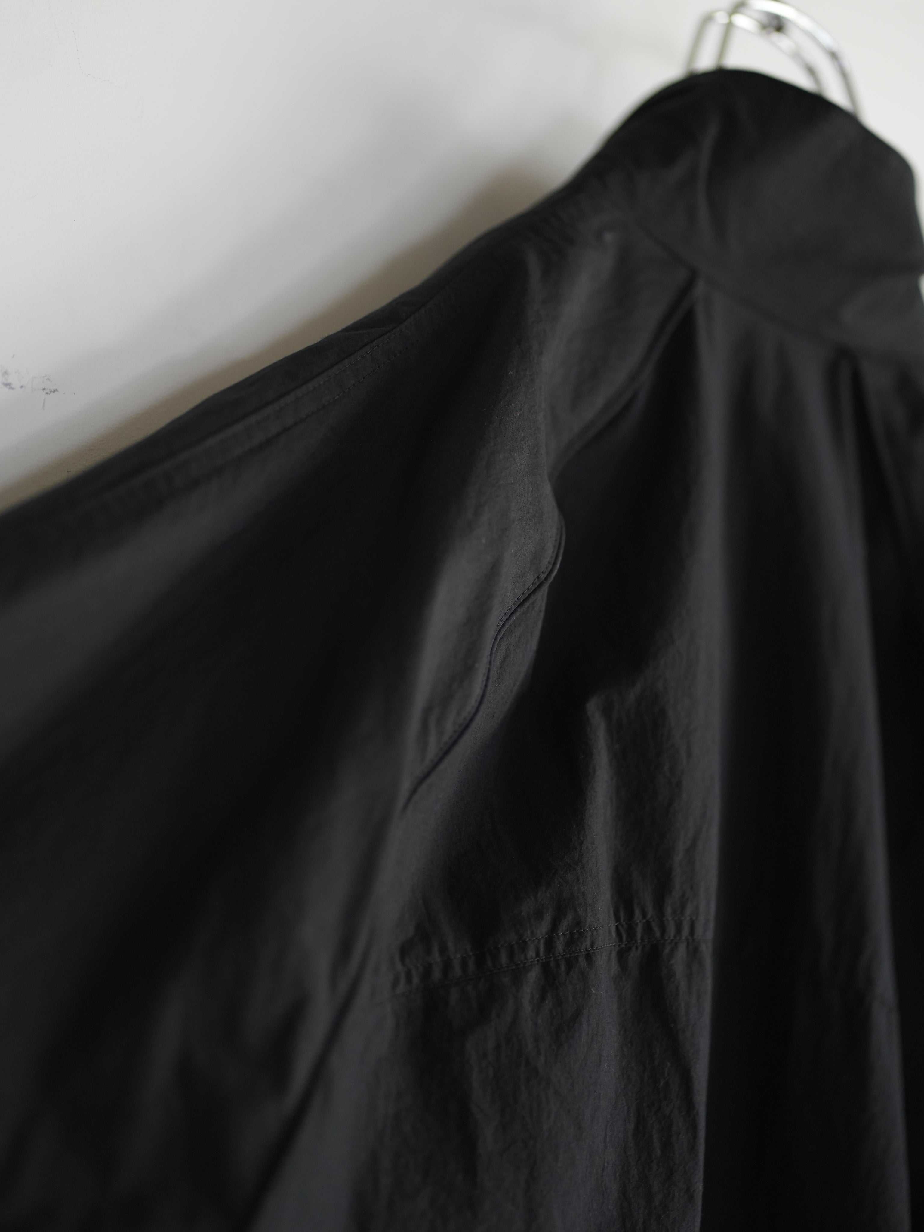 COTTON TYPEWRITER TRACK JACKET(BLACK)