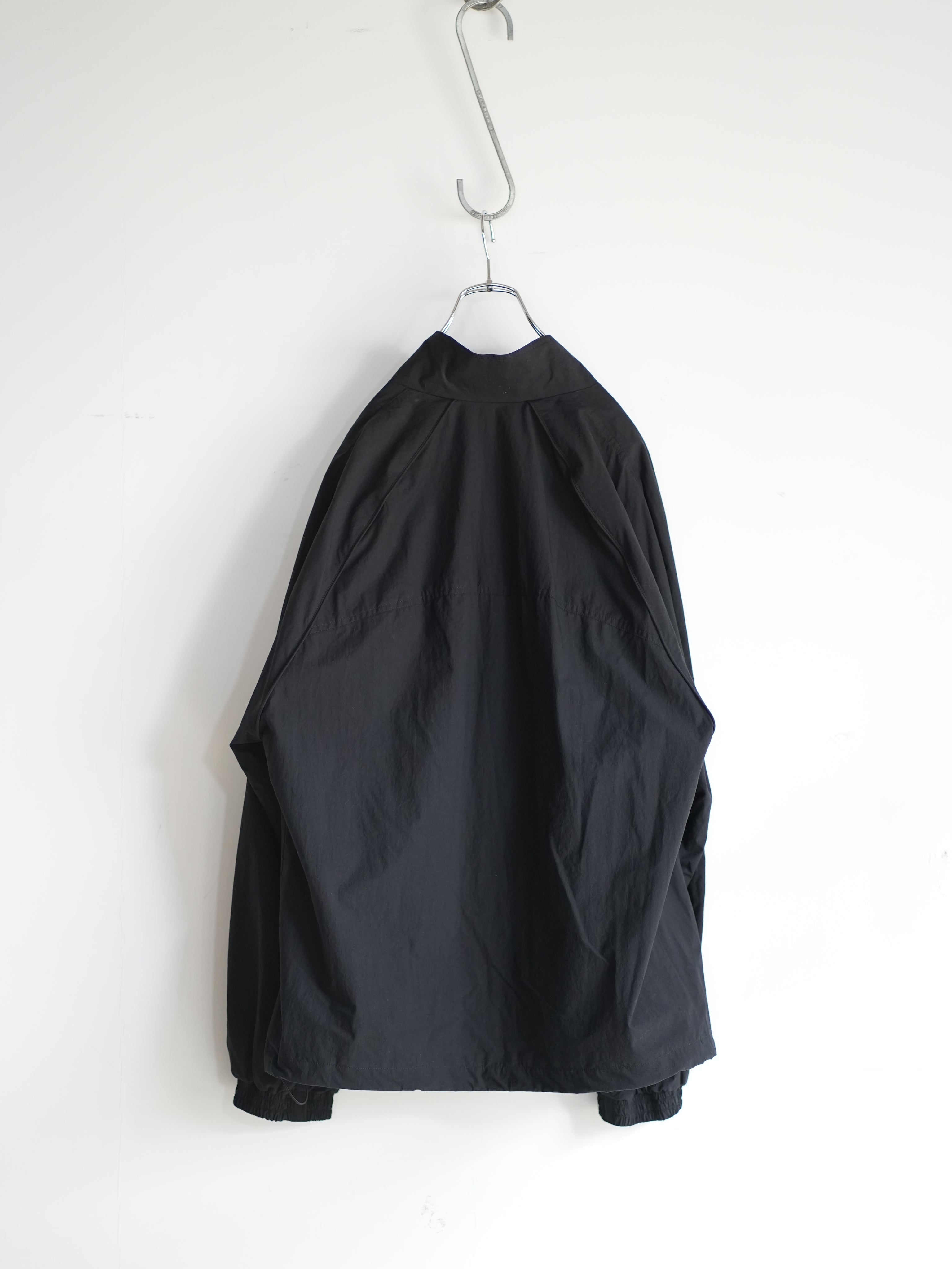 COTTON TYPEWRITER TRACK JACKET(BLACK)