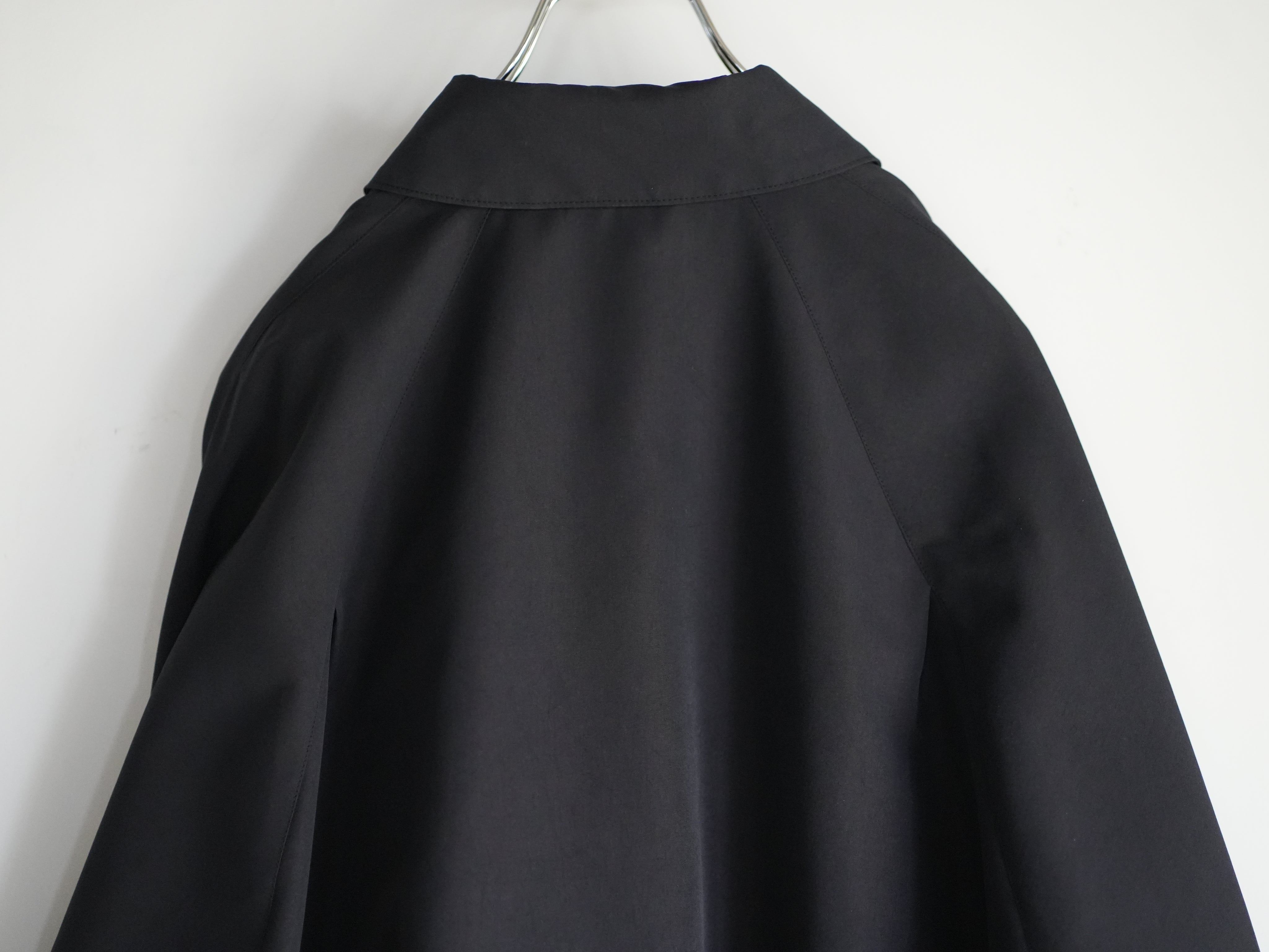 SMOOTH TAFTA DOLMAN JACKET(BLACK)