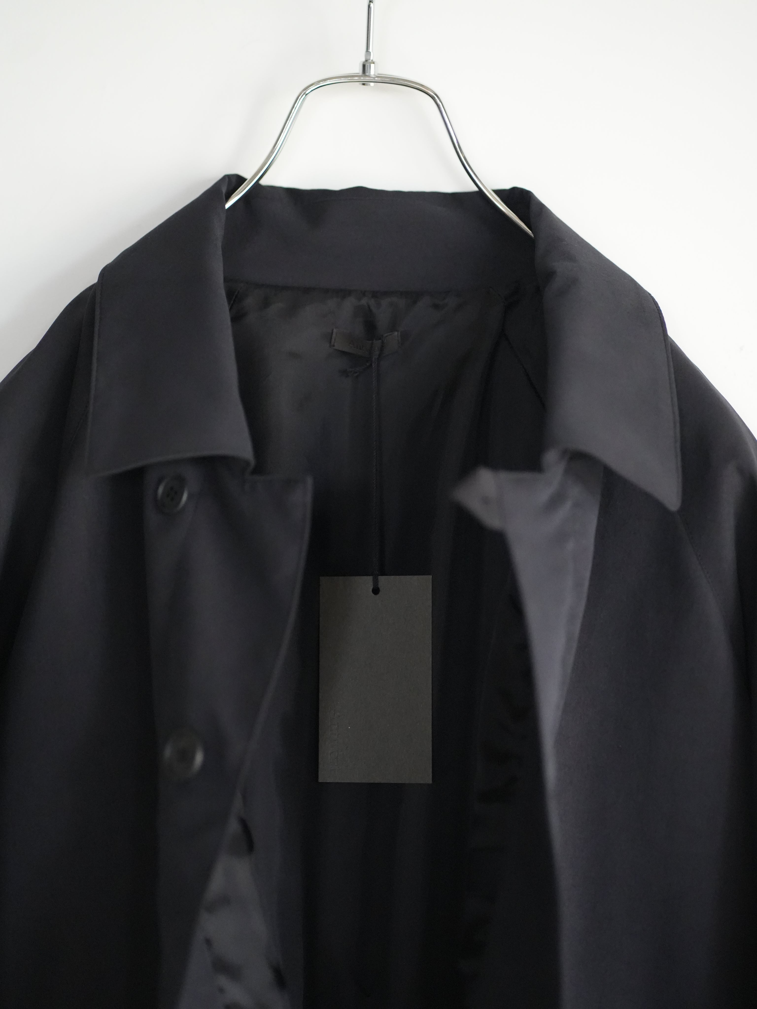 SMOOTH TAFTA DOLMAN JACKET(BLACK)