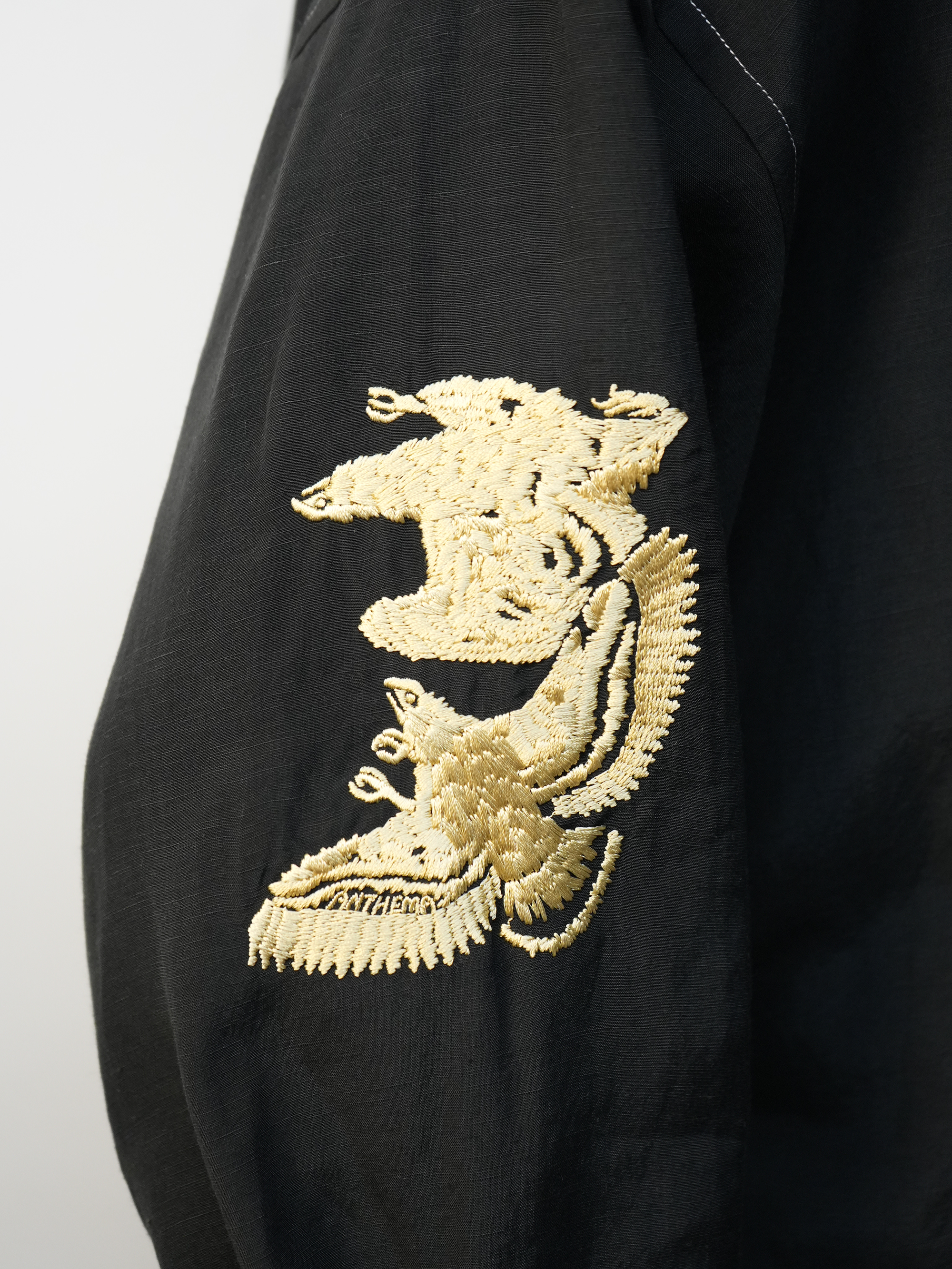 VISCOSE LINEN WASHER EMBROIDERY SHIRTS