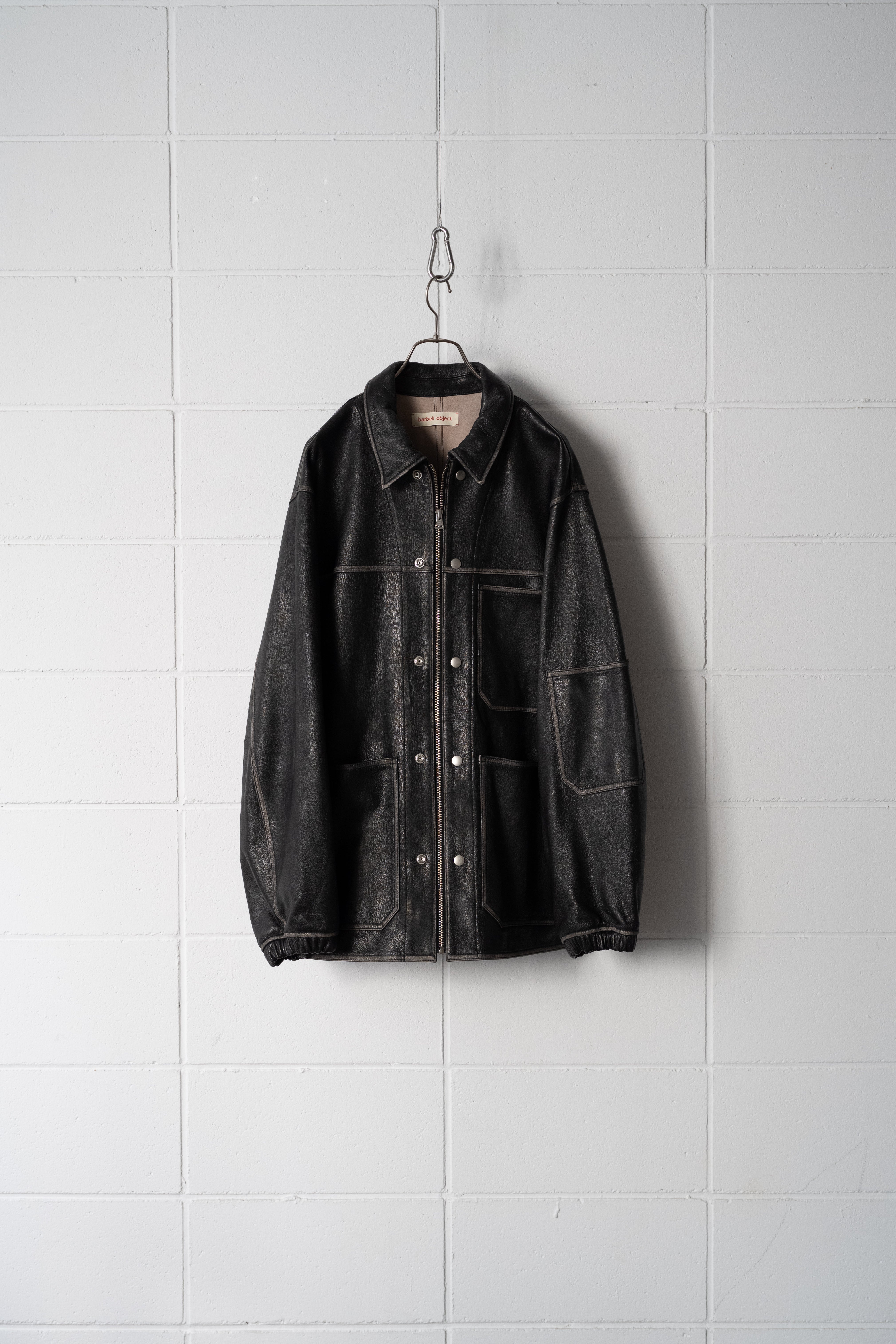 leather coverall