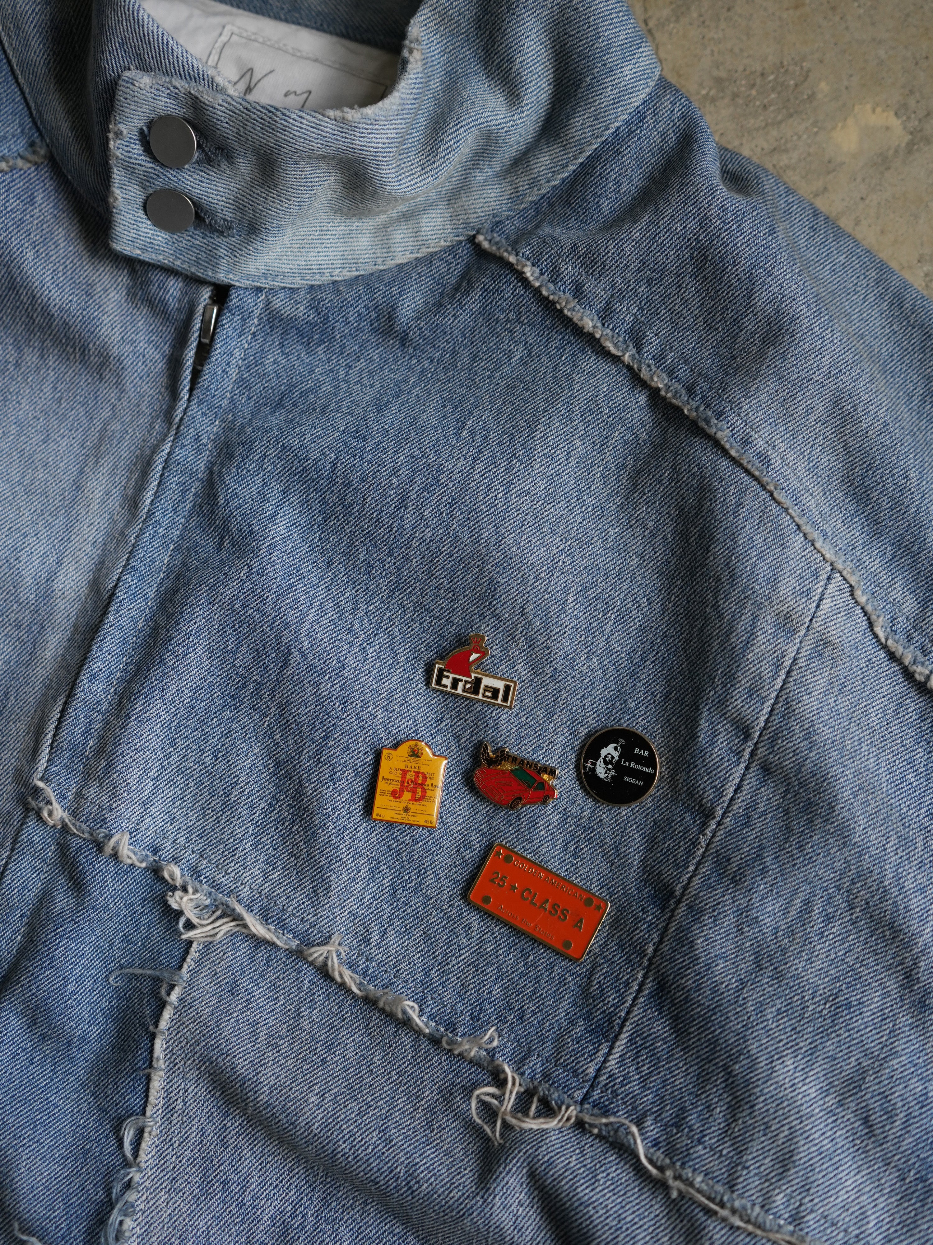 【ANCELLM/exclusive】"DENIM" PATCHWORK BLOUSON EX ①