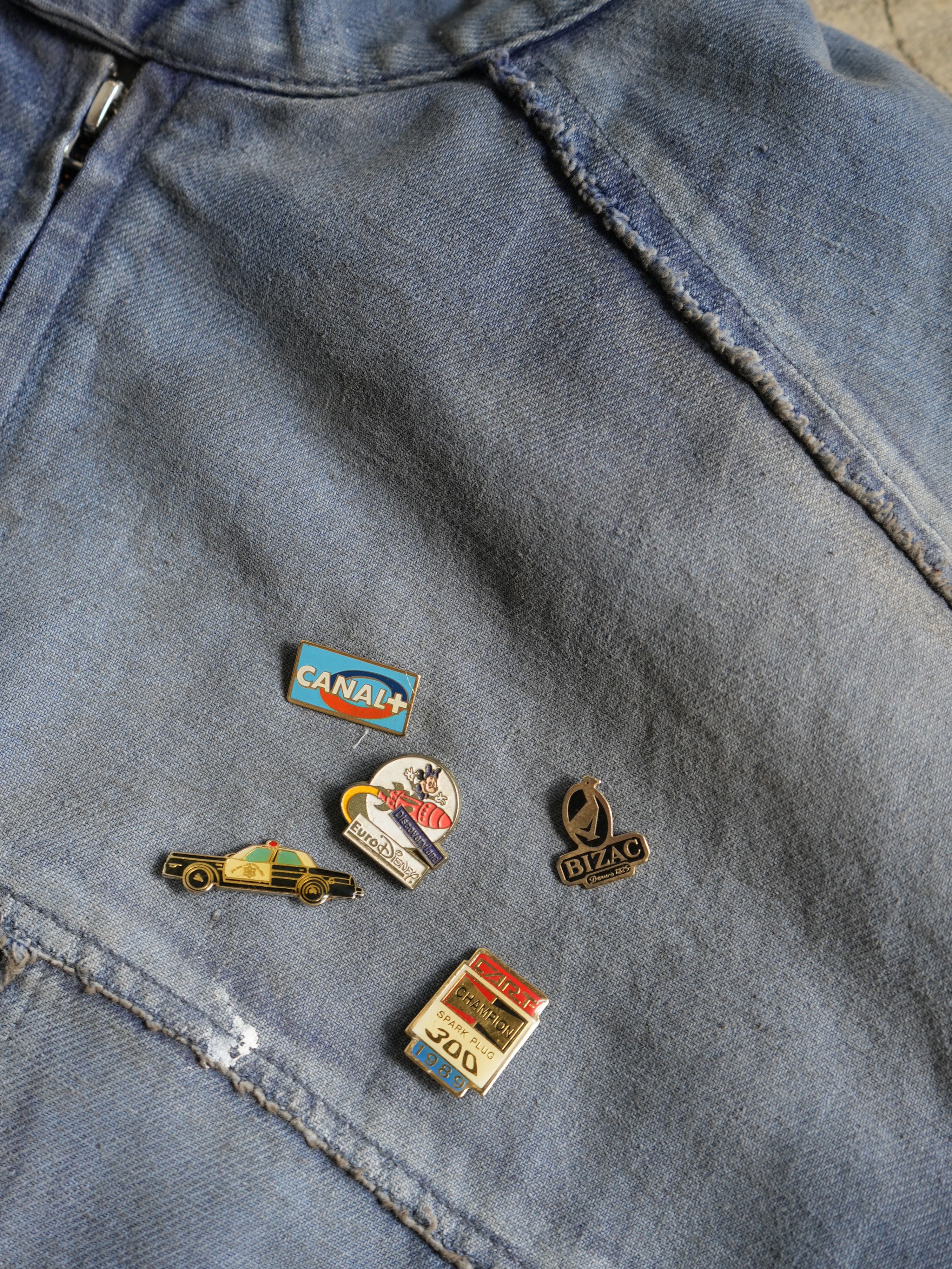 【ANCELLM/exclusive】"FRENCHWORK" PATCHWORK BLOUSON EX⑤