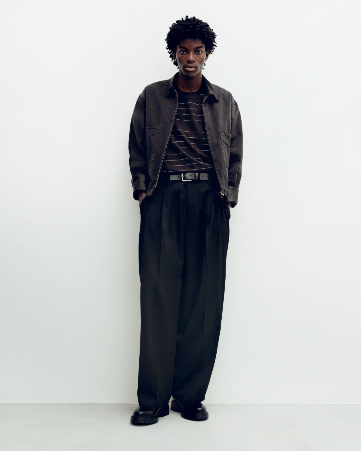 ORIGINAL PIN STRIPE L/S T-SHIRT