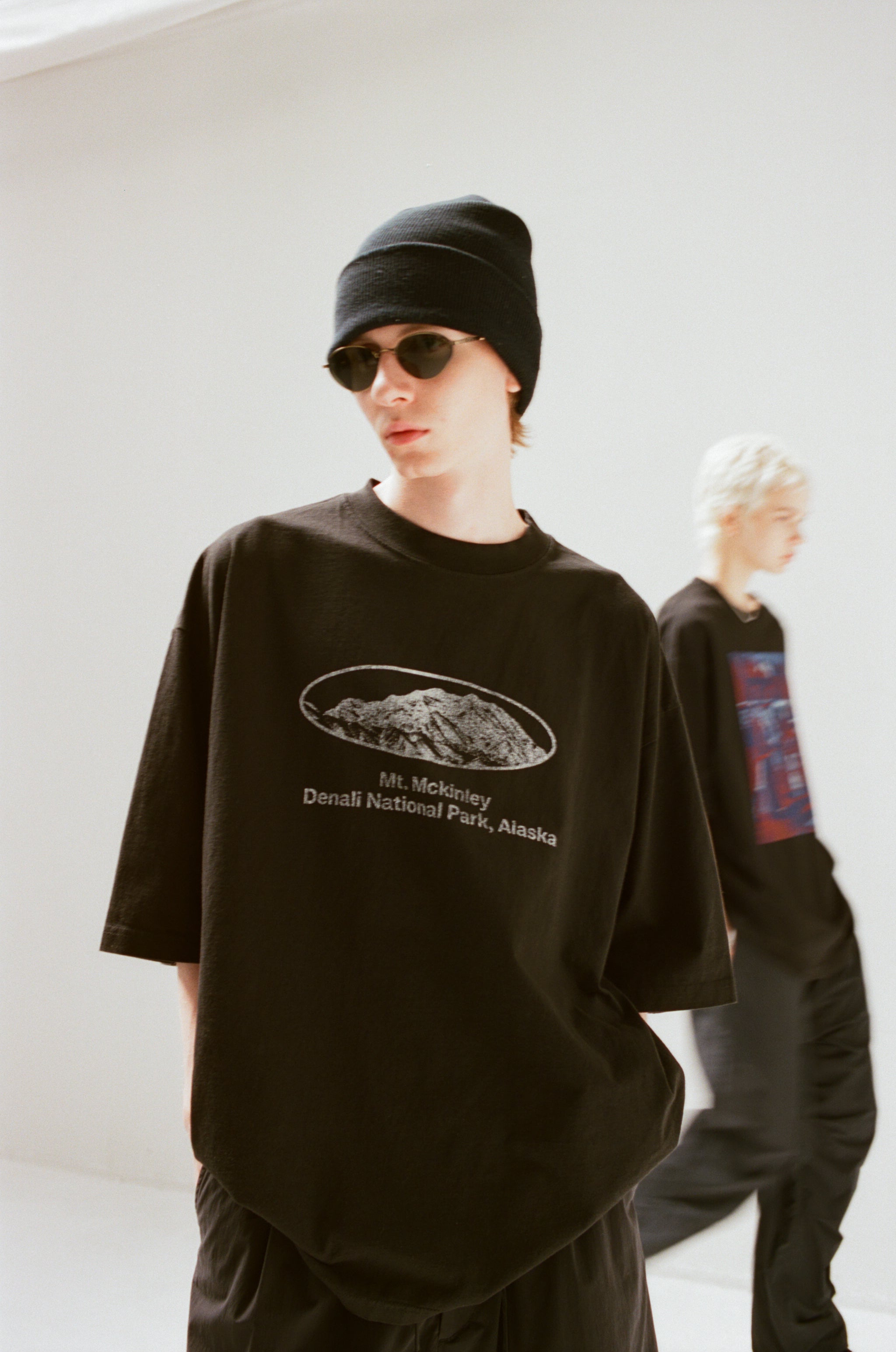 PIGMENT DROPSHOULDER T-SHIRT(MT MCKINLEY)