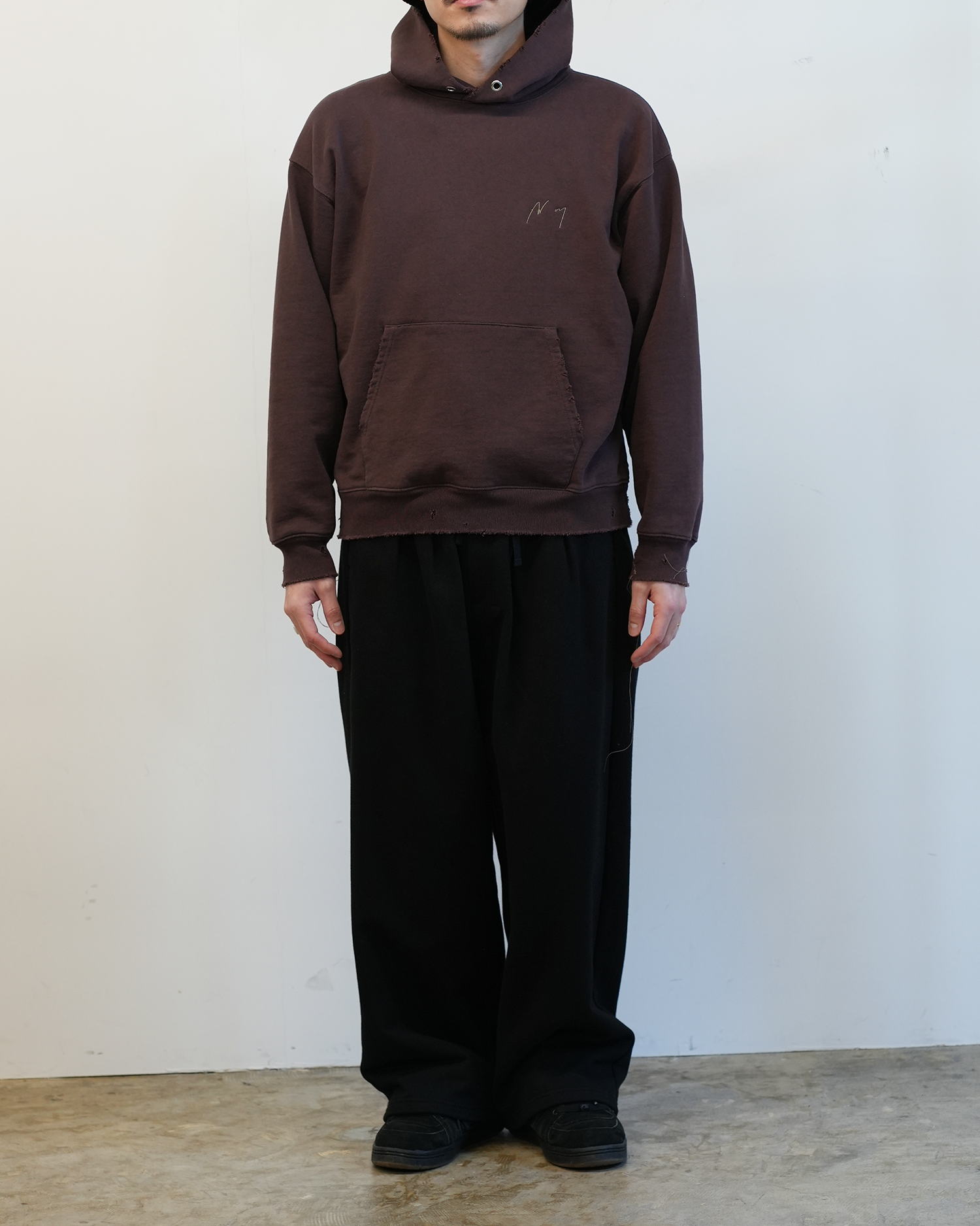 【ANCELLM/exclusive】NEW YEAR SWEAT HOODIE(KAGE)