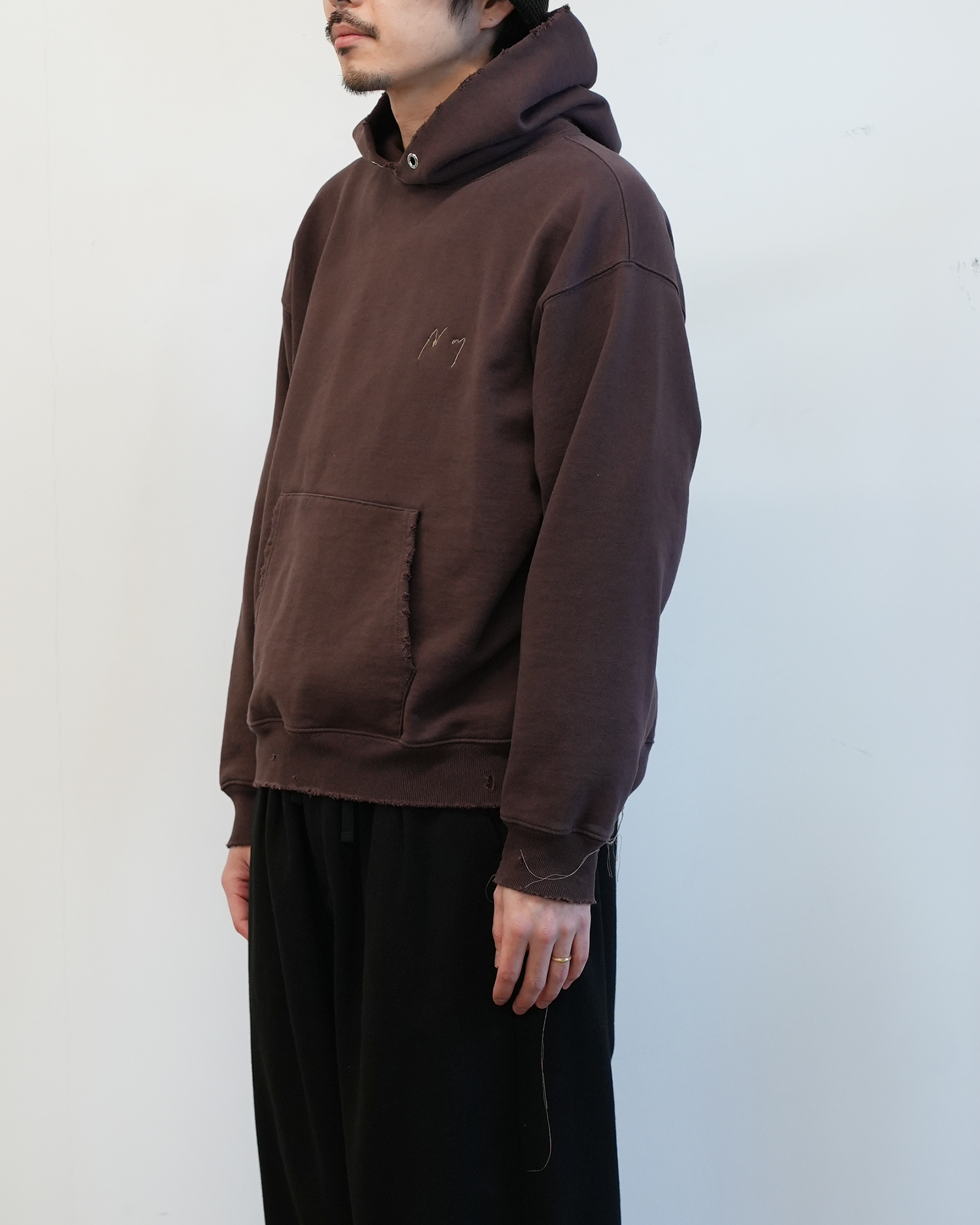 【ANCELLM/exclusive】NEW YEAR SWEAT HOODIE(KAGE)