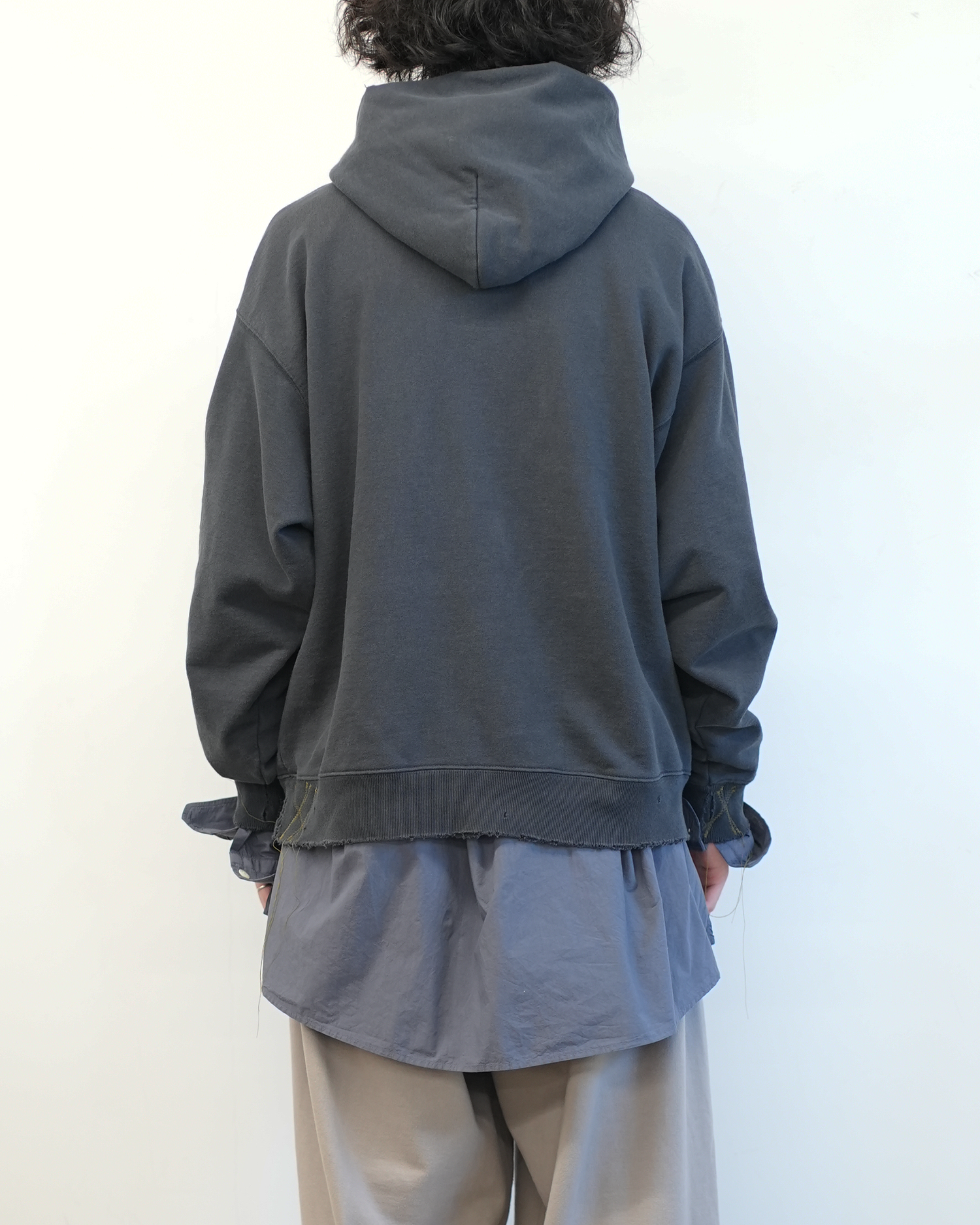 【ANCELLM/exclusive】NEW YEAR SWEAT HOODIE(KUROKAGE)