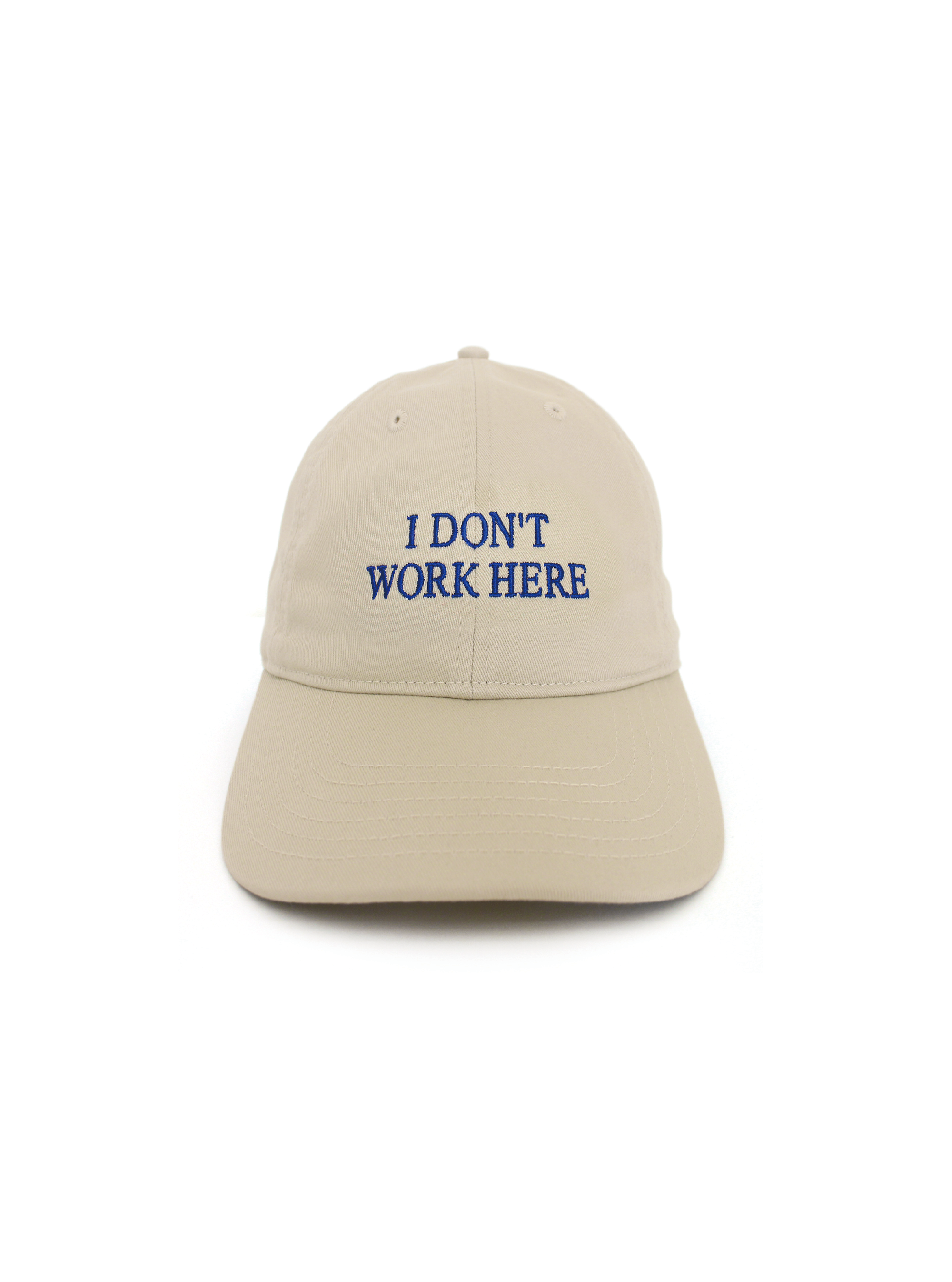 I DON'T WORK HERE HAT(BEIGE)