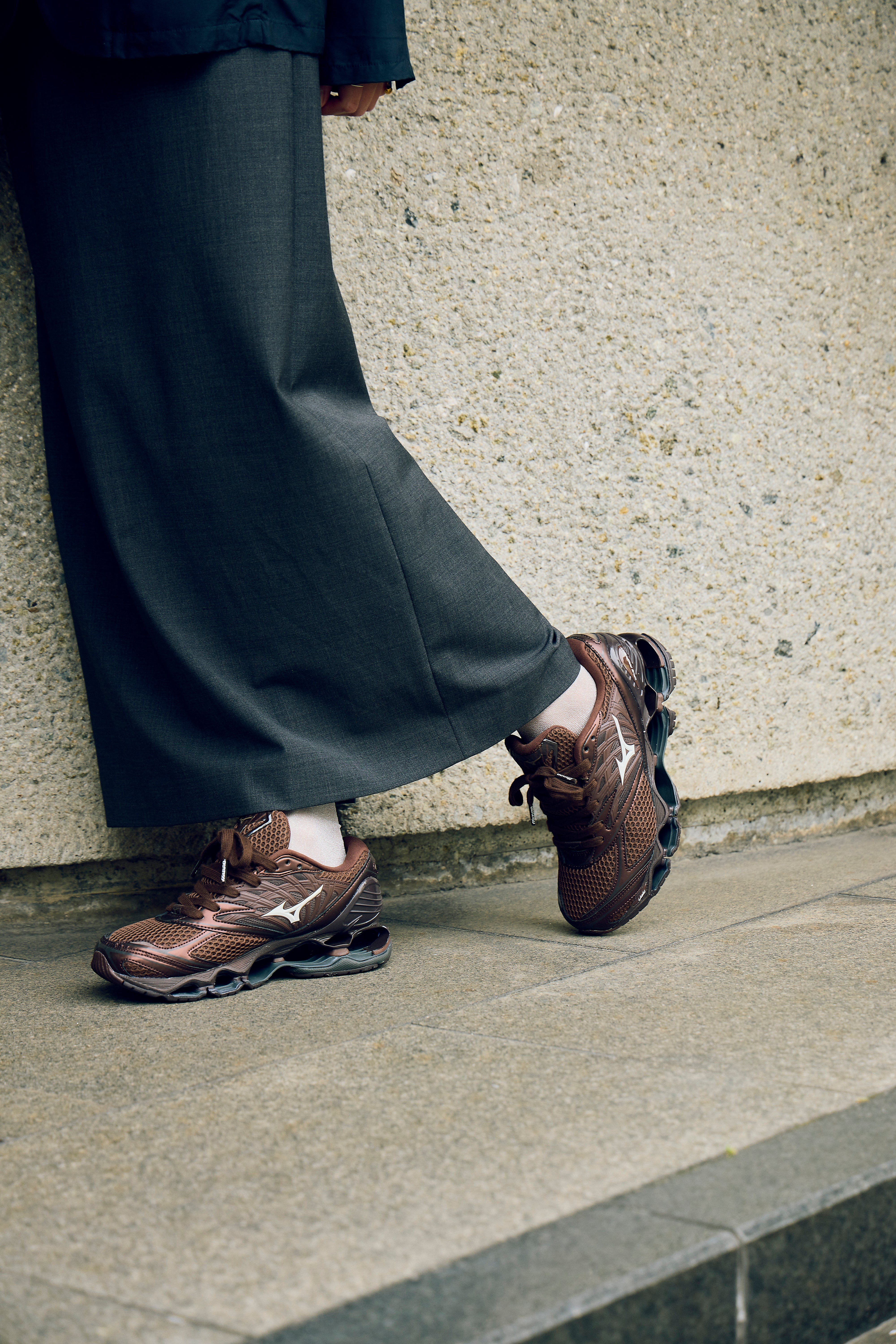 WAVE PROPHECY LS(BROWN/OFF WHITE)