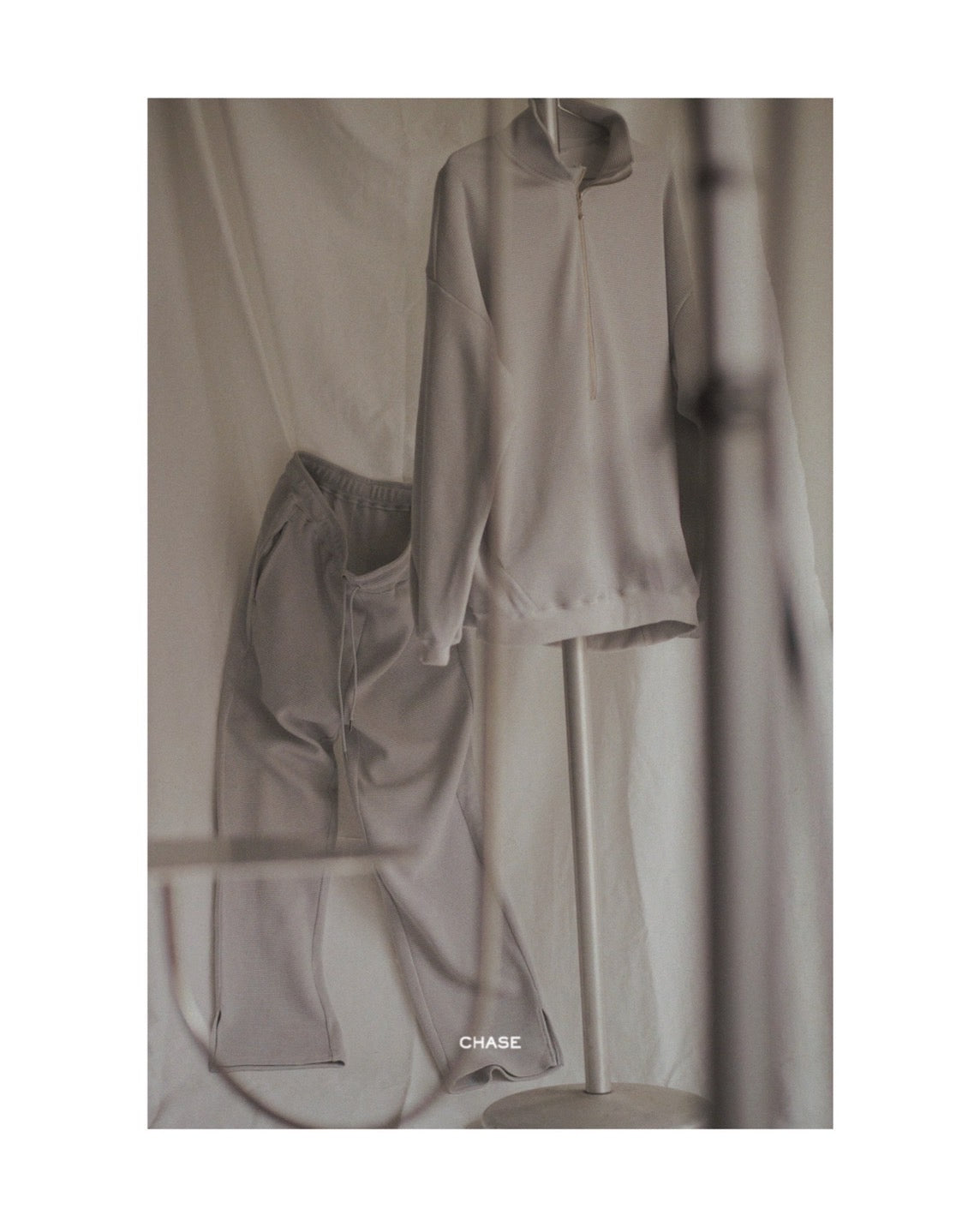 WAFFLE EASY PANTS(GRAY)