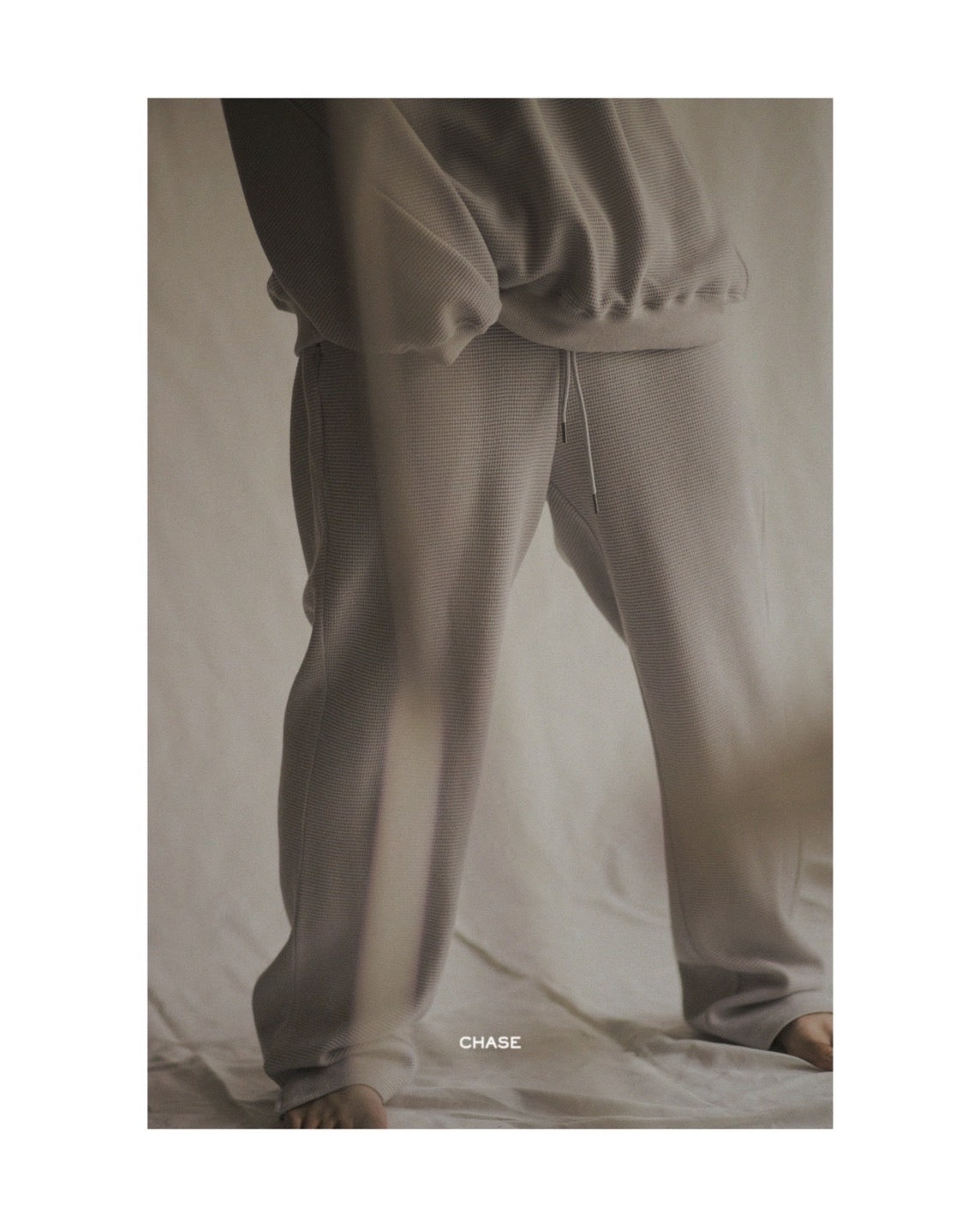 WAFFLE EASY PANTS(GRAY)