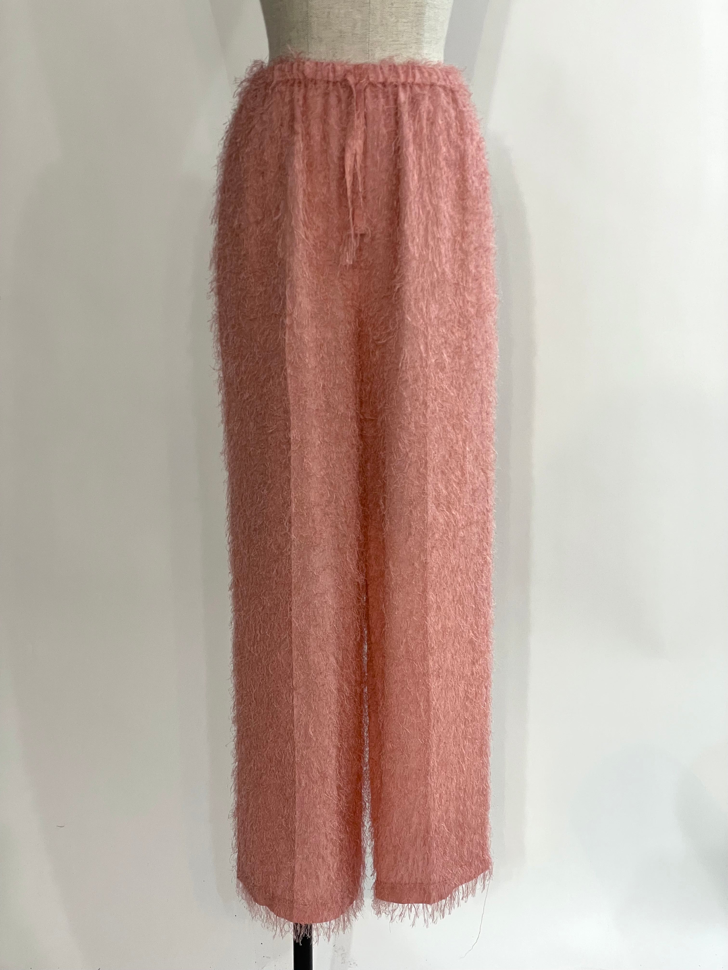 Fusa-fusa Jaquard Trousers (PINK)