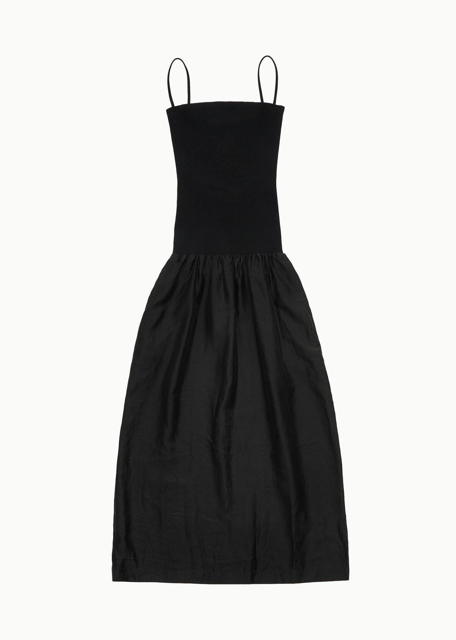 SILKY KNIT MAXI DRESS