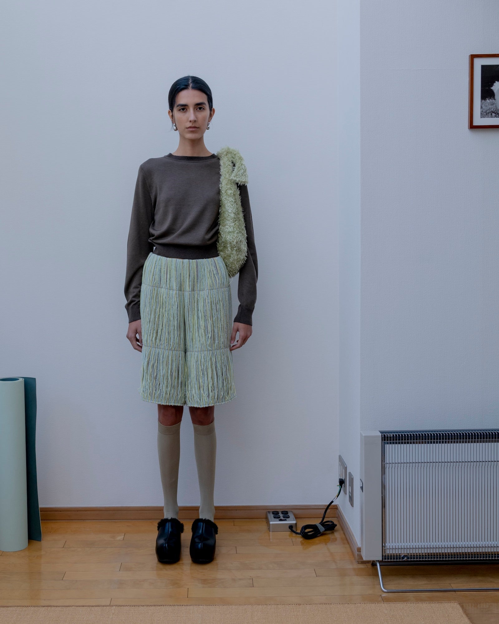 SMOOTH TENCEL WOOL KNIT LONG SLEEVES