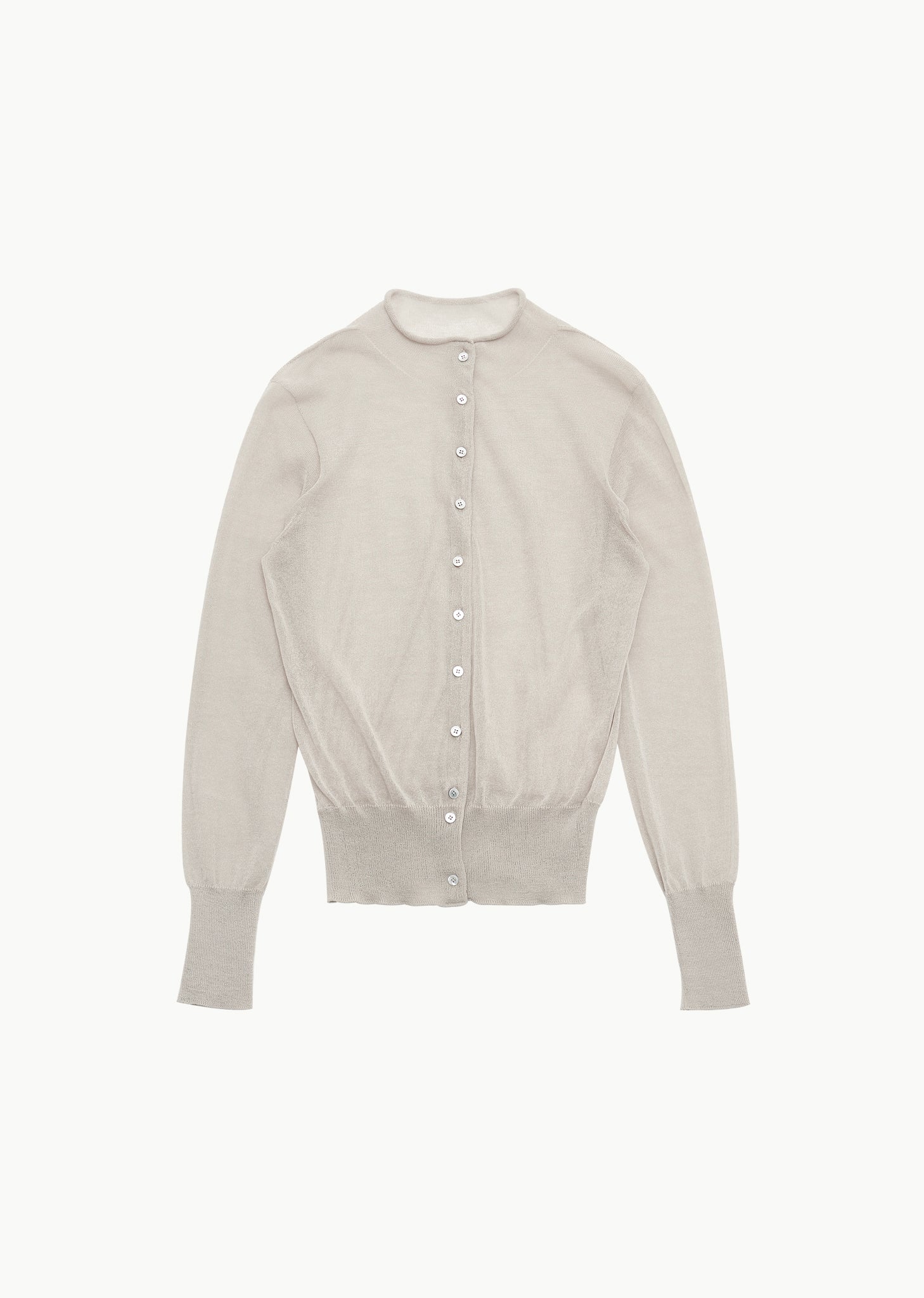 WHOLEGARMENT SHEER CARDIGAN