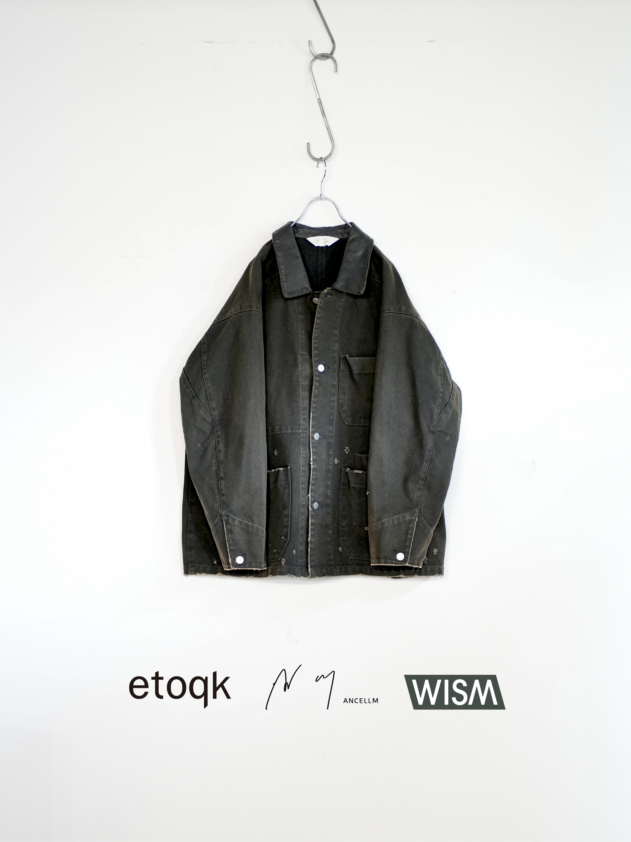 ANCELLM/exclusive] DUCK COVERALL JACKET